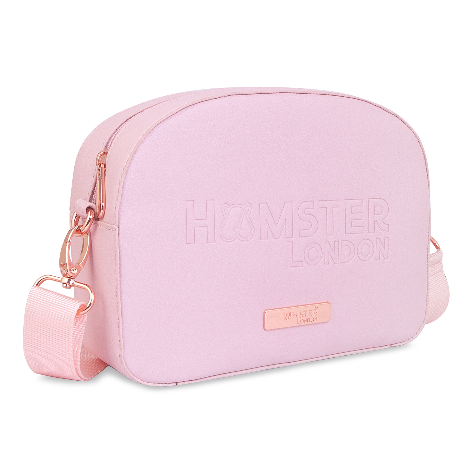 Hamster London Melissa Luna Cross Body Sling Bag Pink