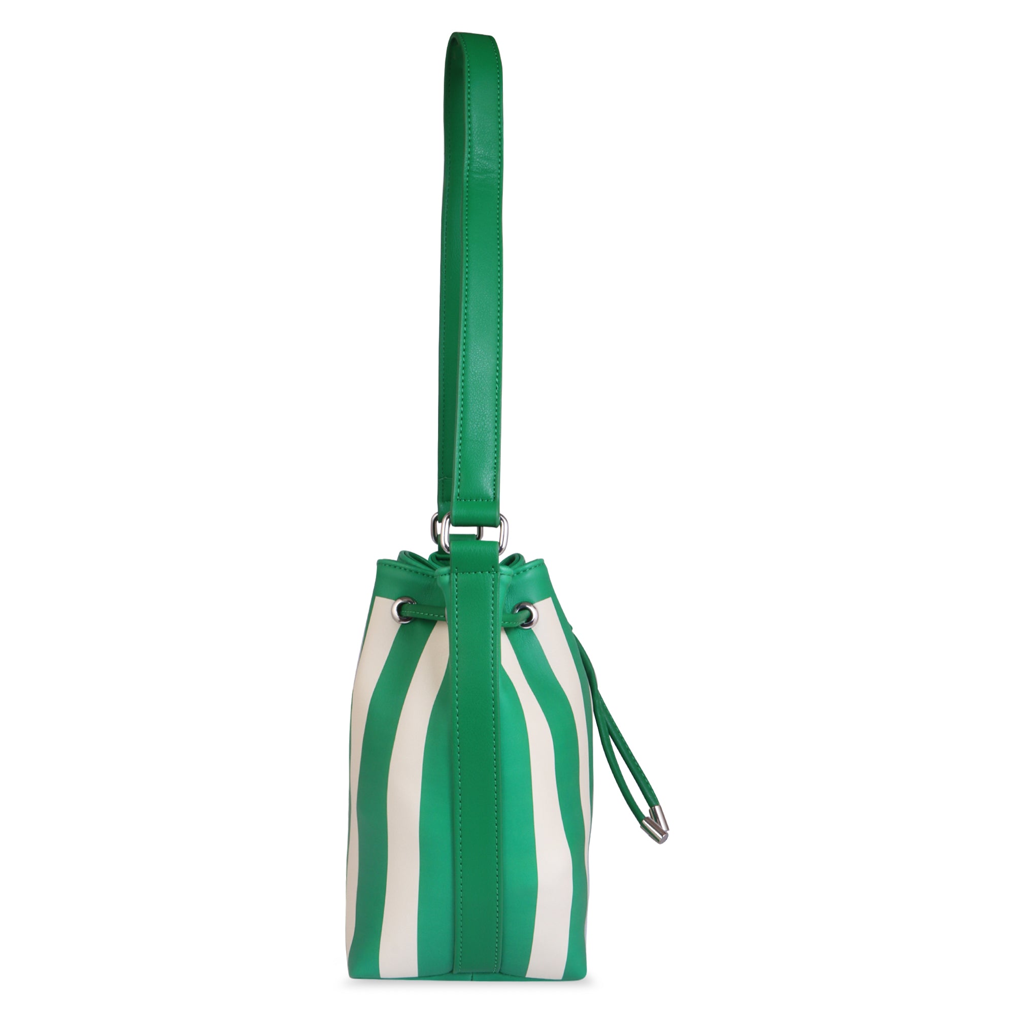 Hamster London Urban Eden Shoulder Bag Green/White