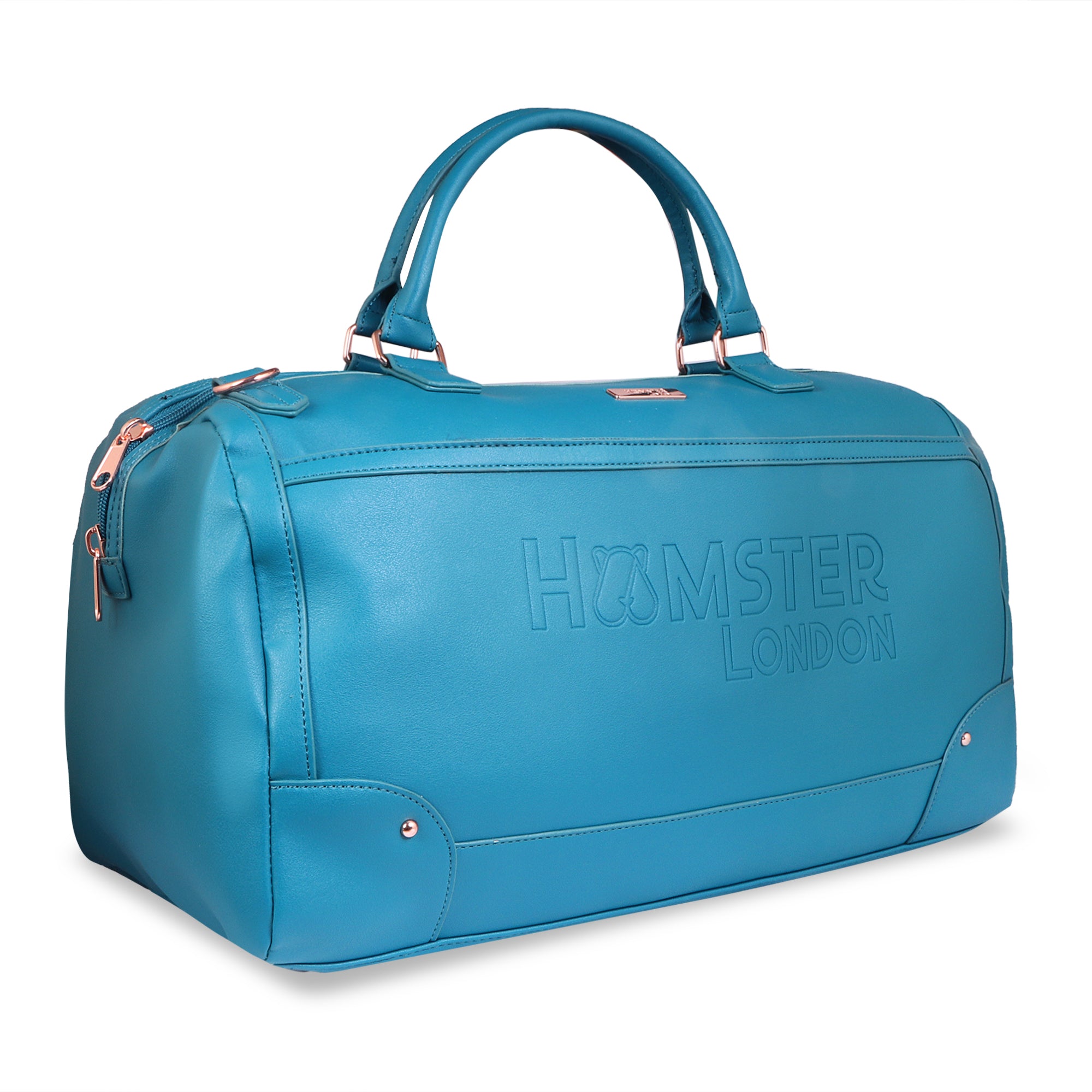 Hamster London Melissa Travel Duffle Bag Teal
