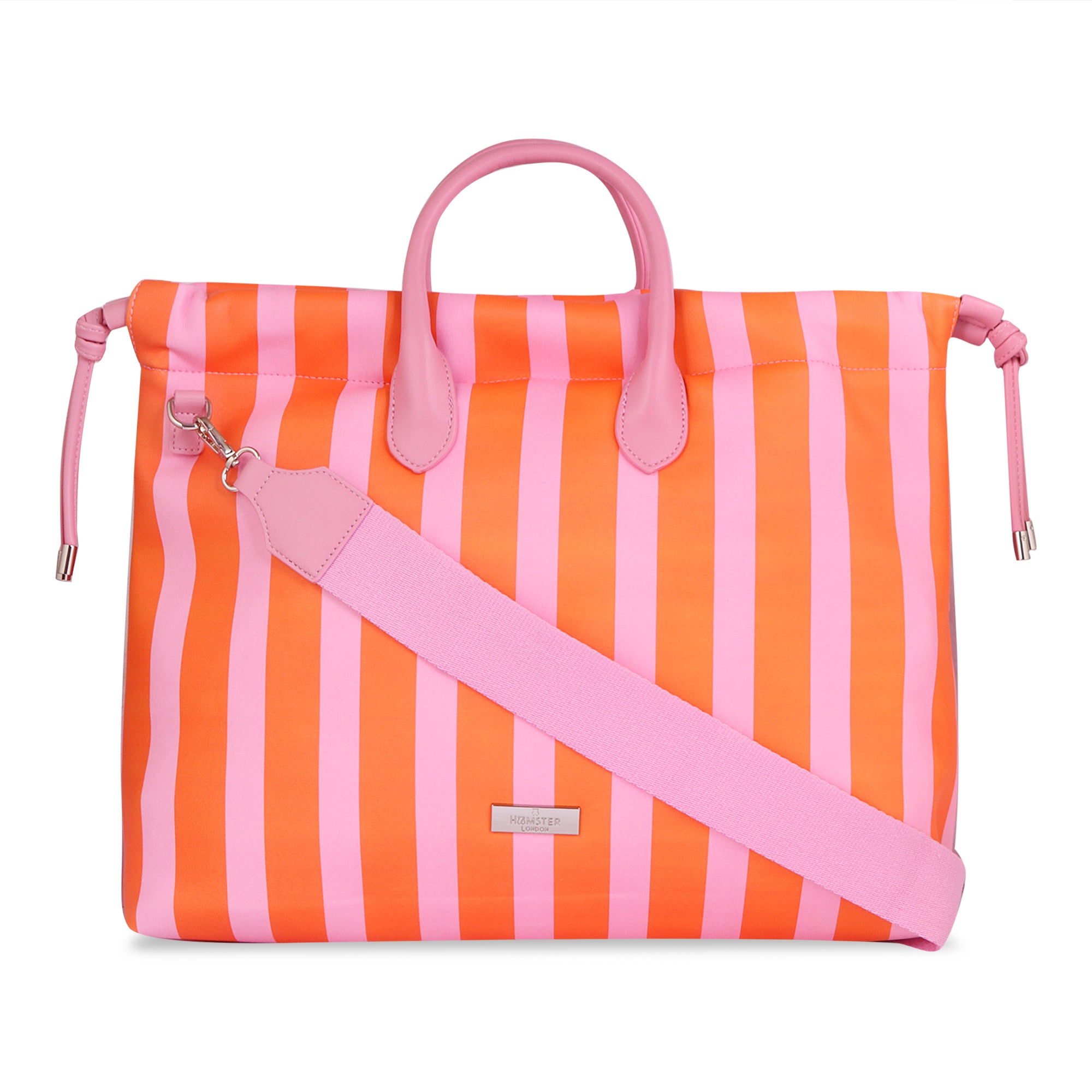 Hamster London Urban Eden Ella Tote Bag Orange/Pink