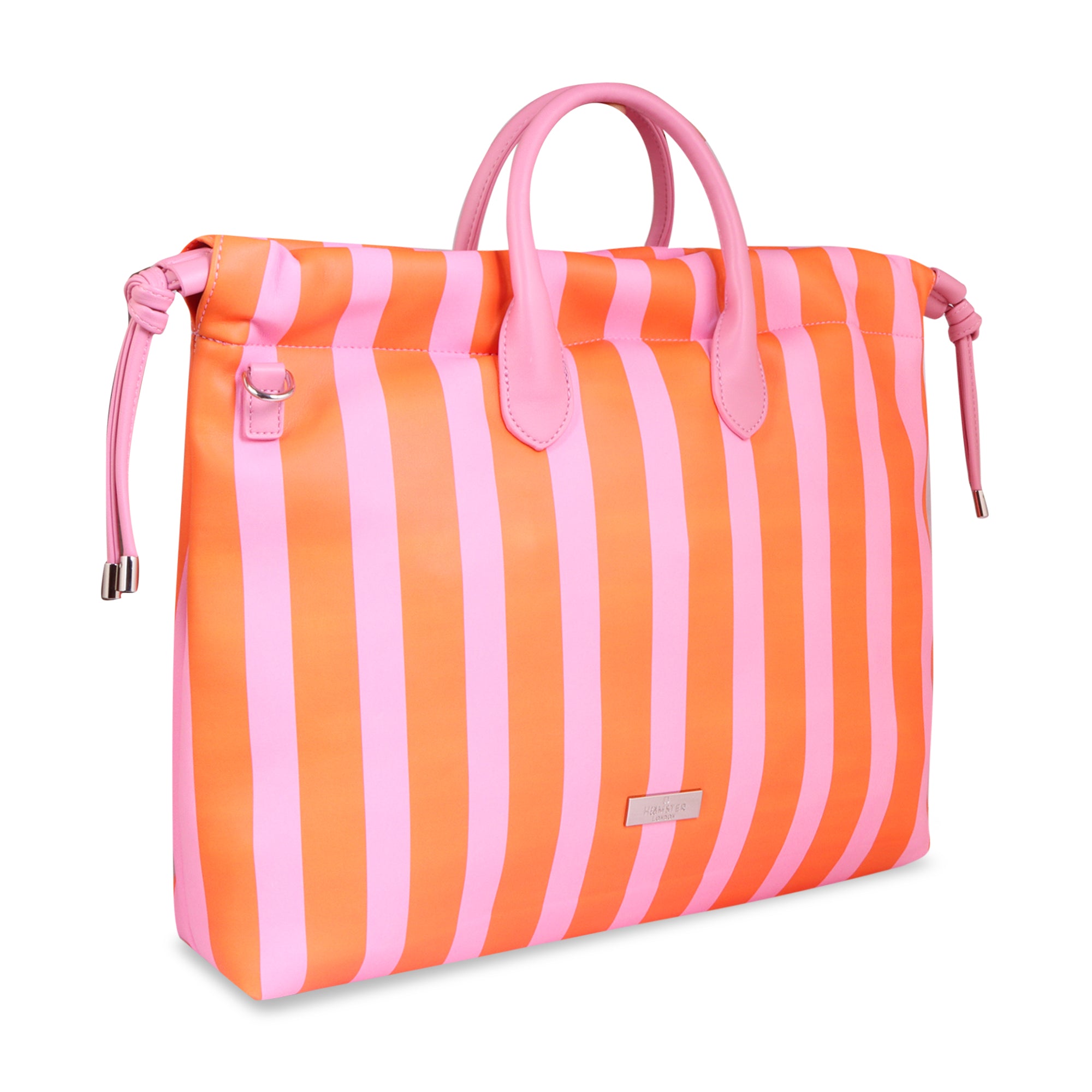 Hamster London Urban Eden Ella Tote Bag Orange/Pink