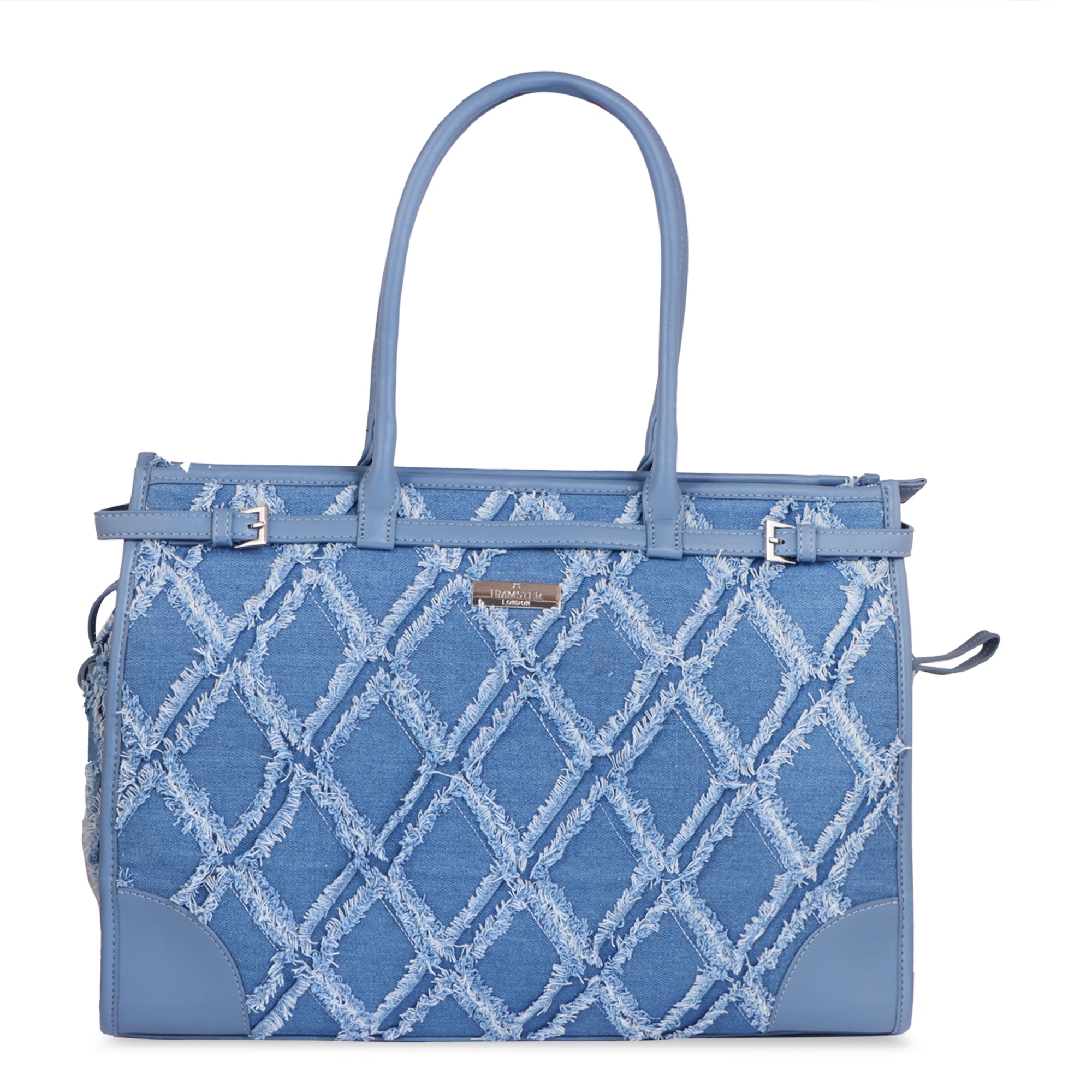 Hamster London Urban Eden Ivy Tote Bag Blue