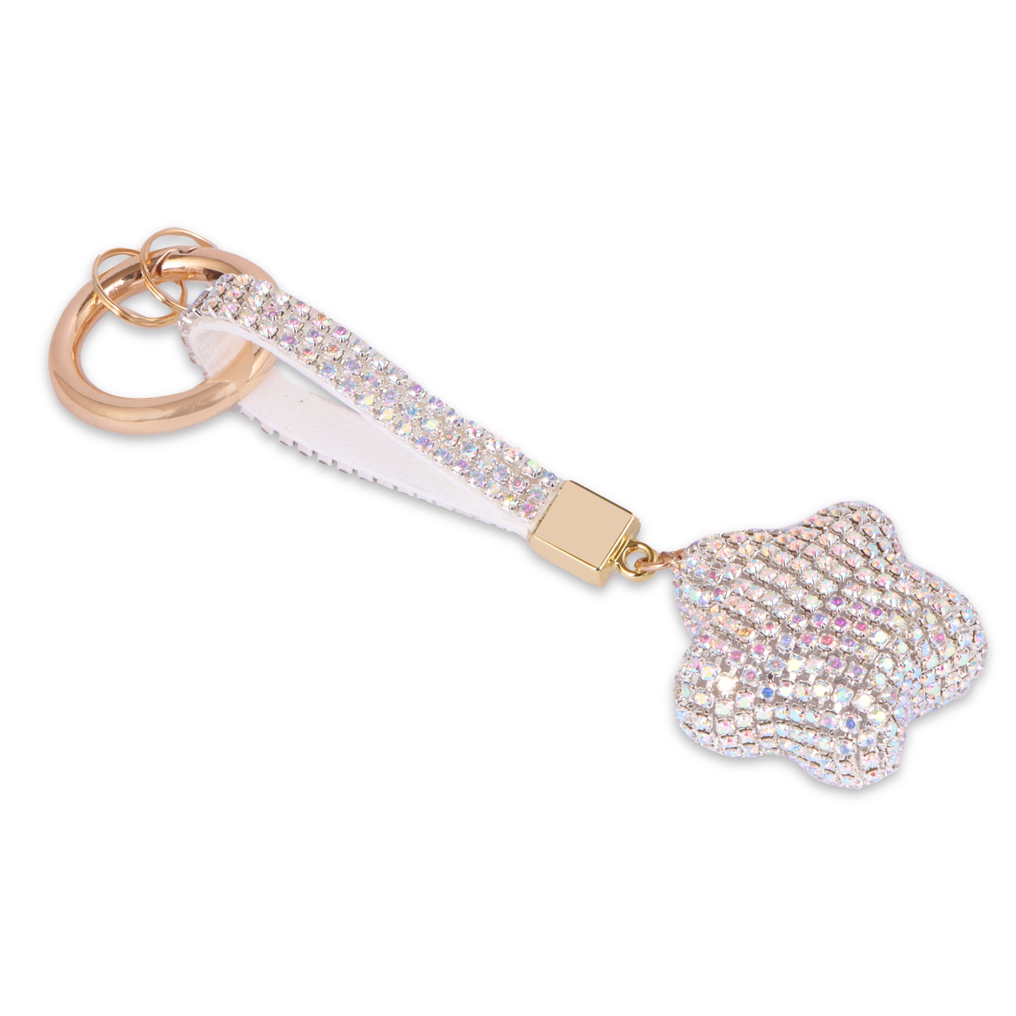 Hamster London Trinkets Star Key Charm Silver