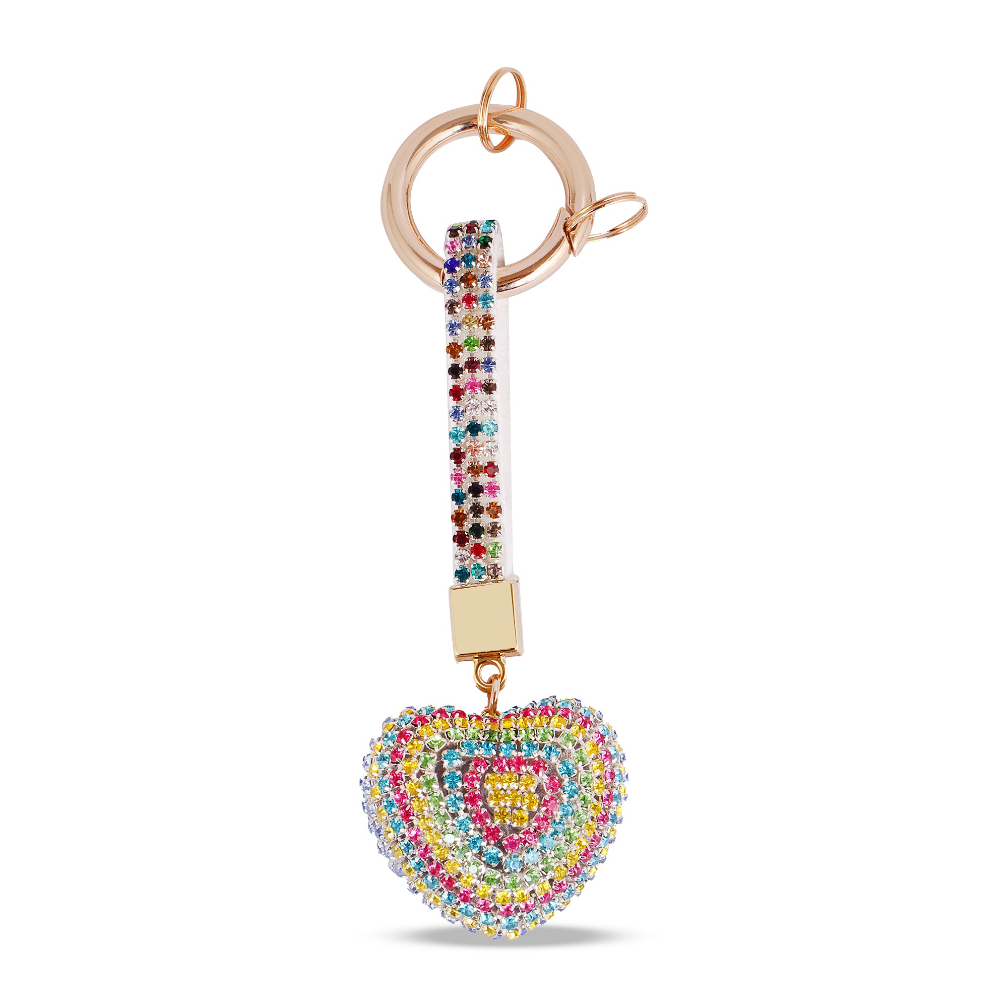 Hamster London Trinkets Love Key Charm Blue