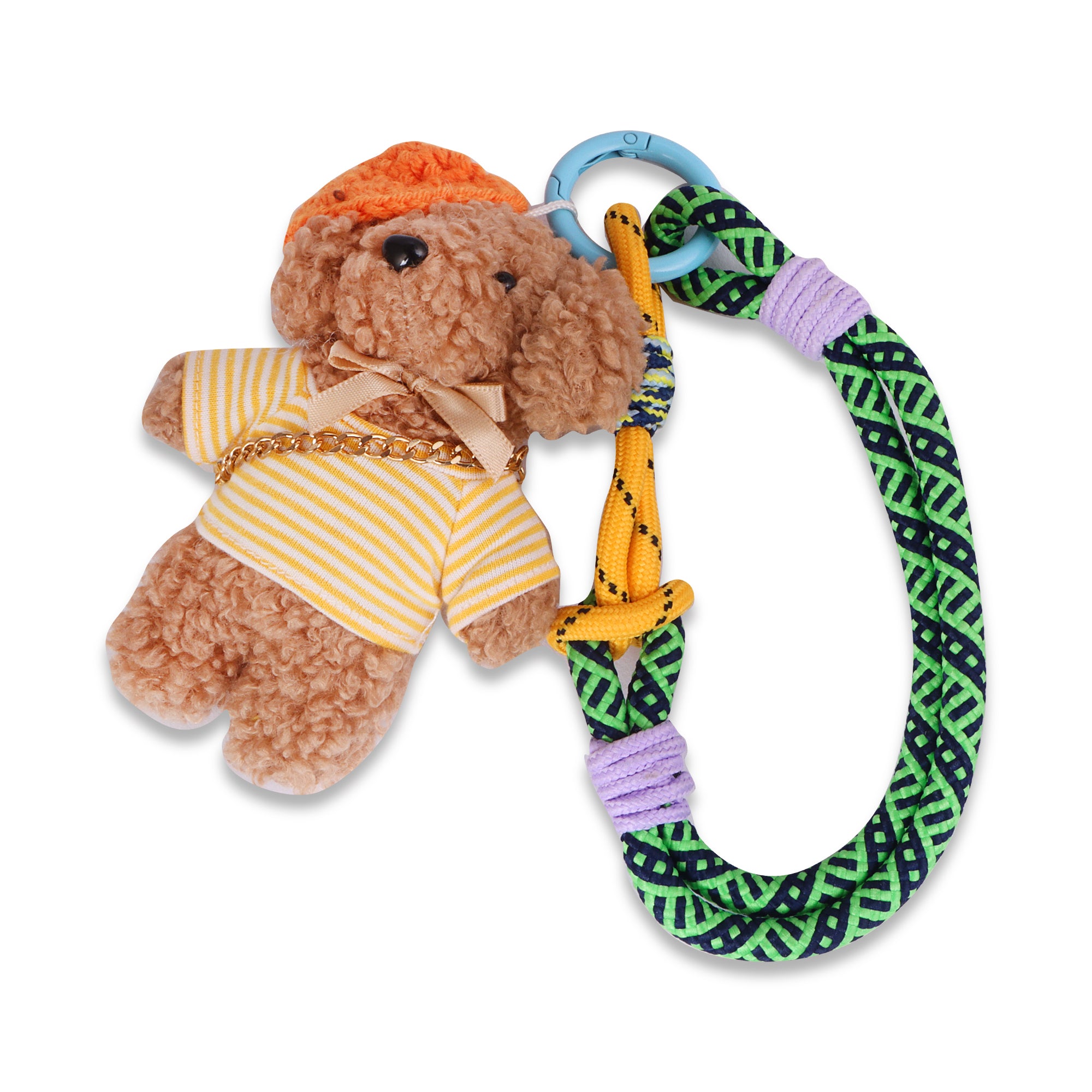 Hamster London Trinkets Hamster Buddy Key Charm Yellow