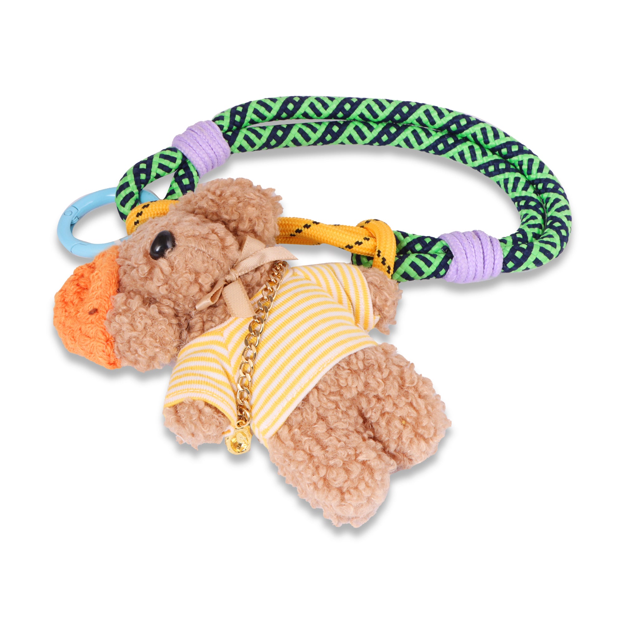 Hamster London Trinkets Hamster Buddy Key Charm Yellow