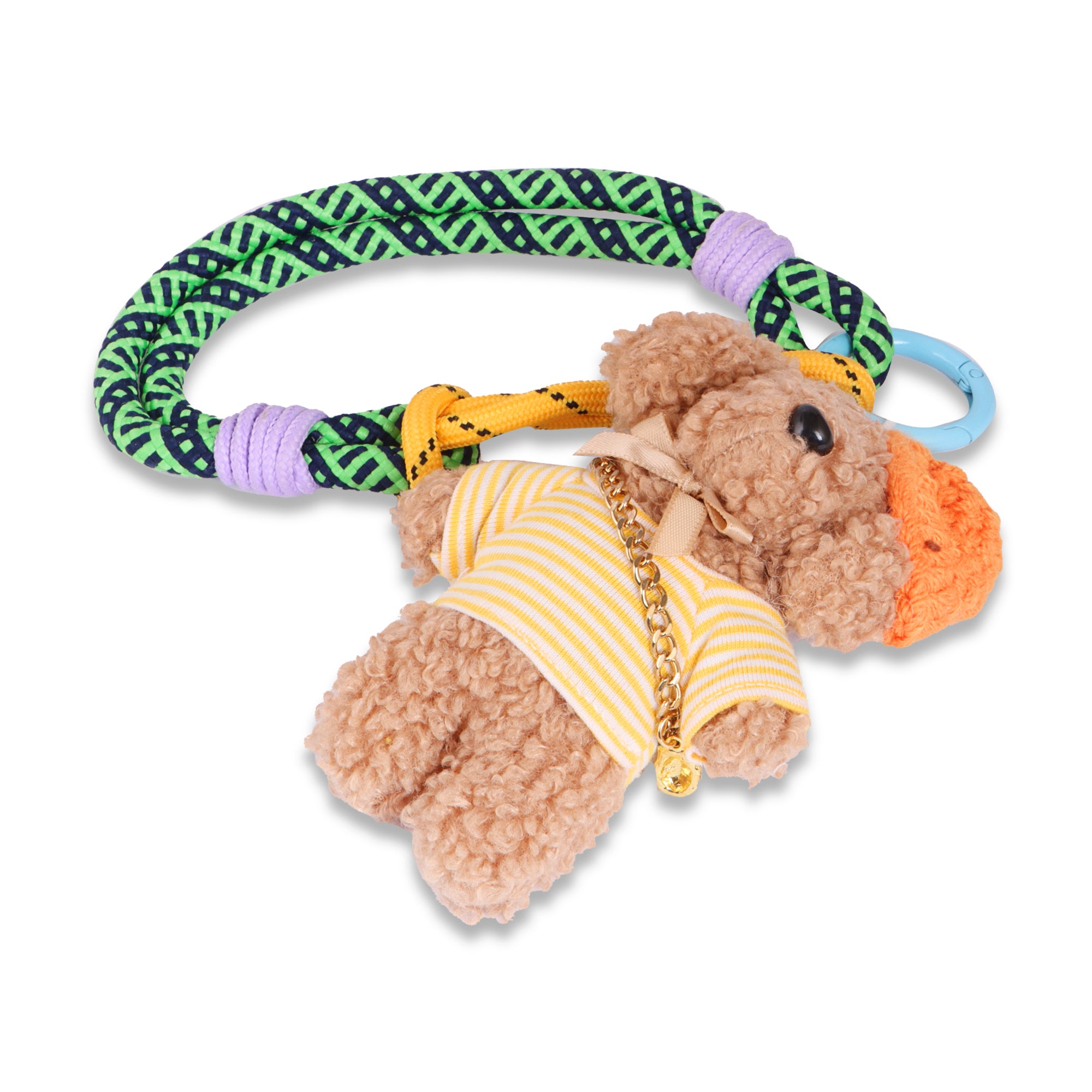 Hamster London Trinkets Hamster Buddy Key Charm Yellow