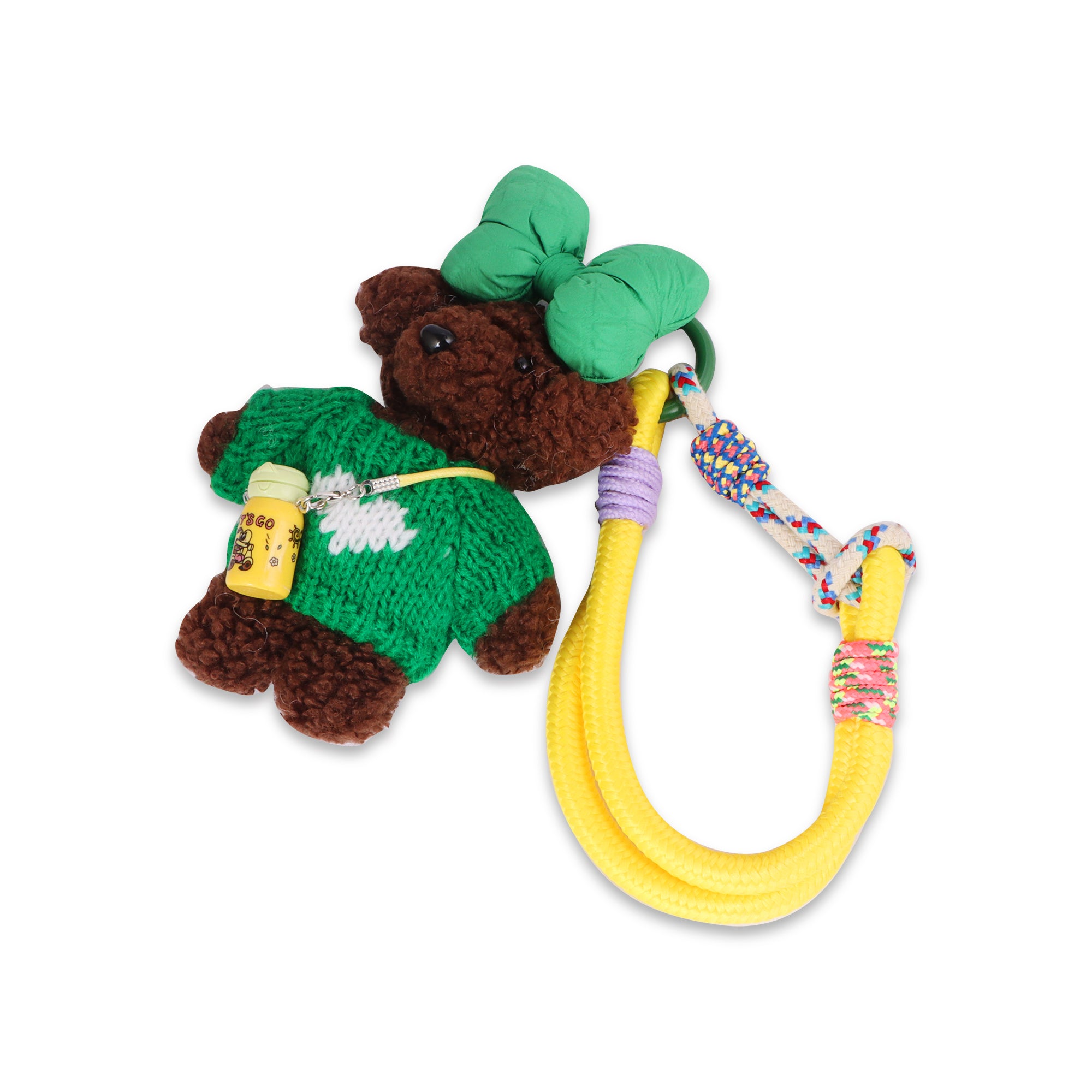 Hamster London Trinkets Hamster Buddy Key Charm Green