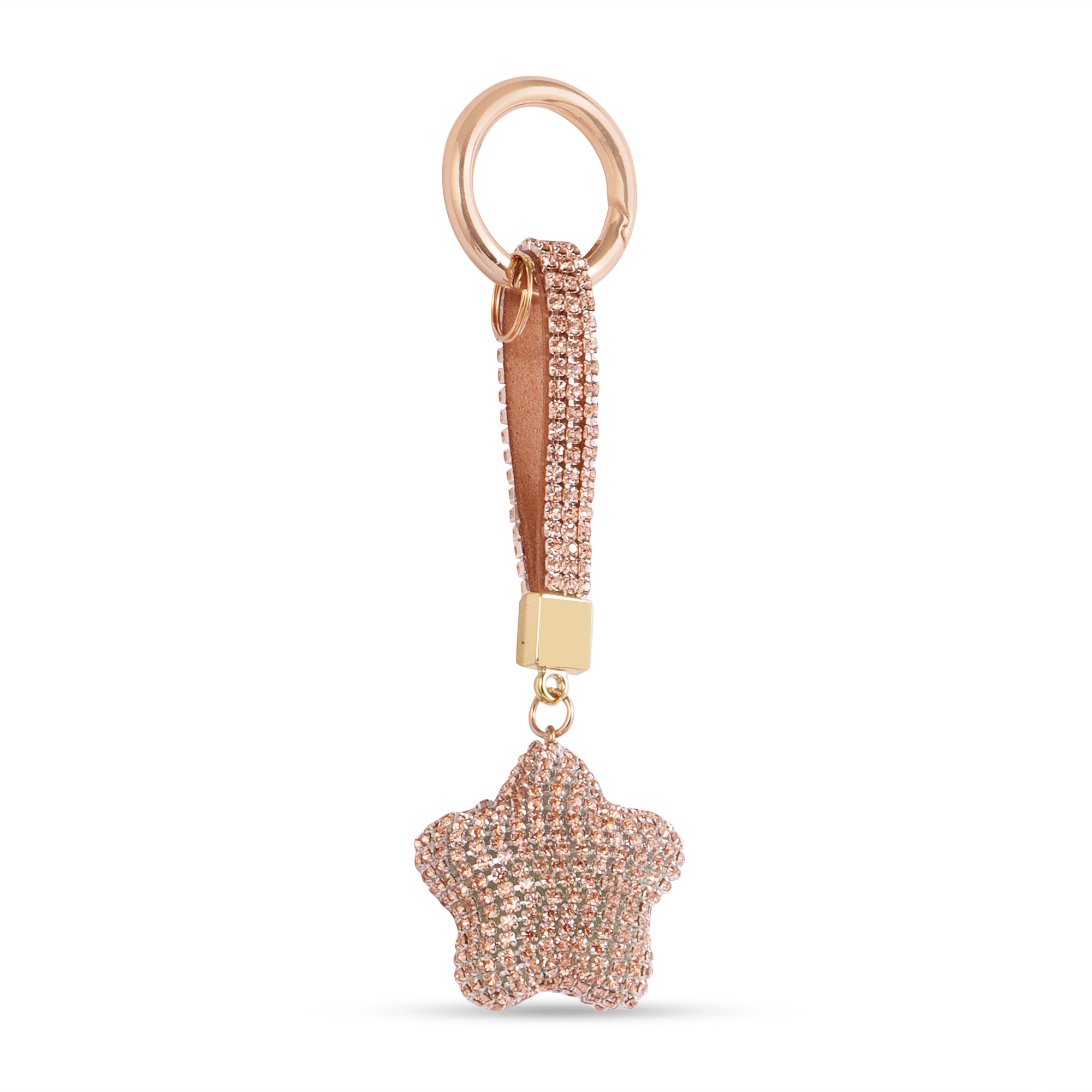 Hamster London Trinkets Star Key Charm Gold