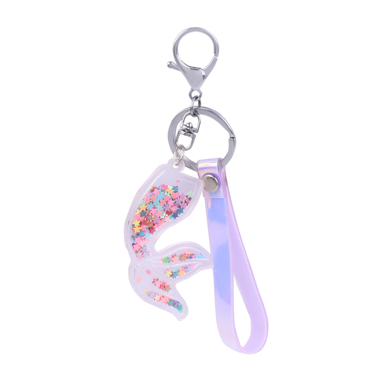 Hamster London Confetti Charm Keychain