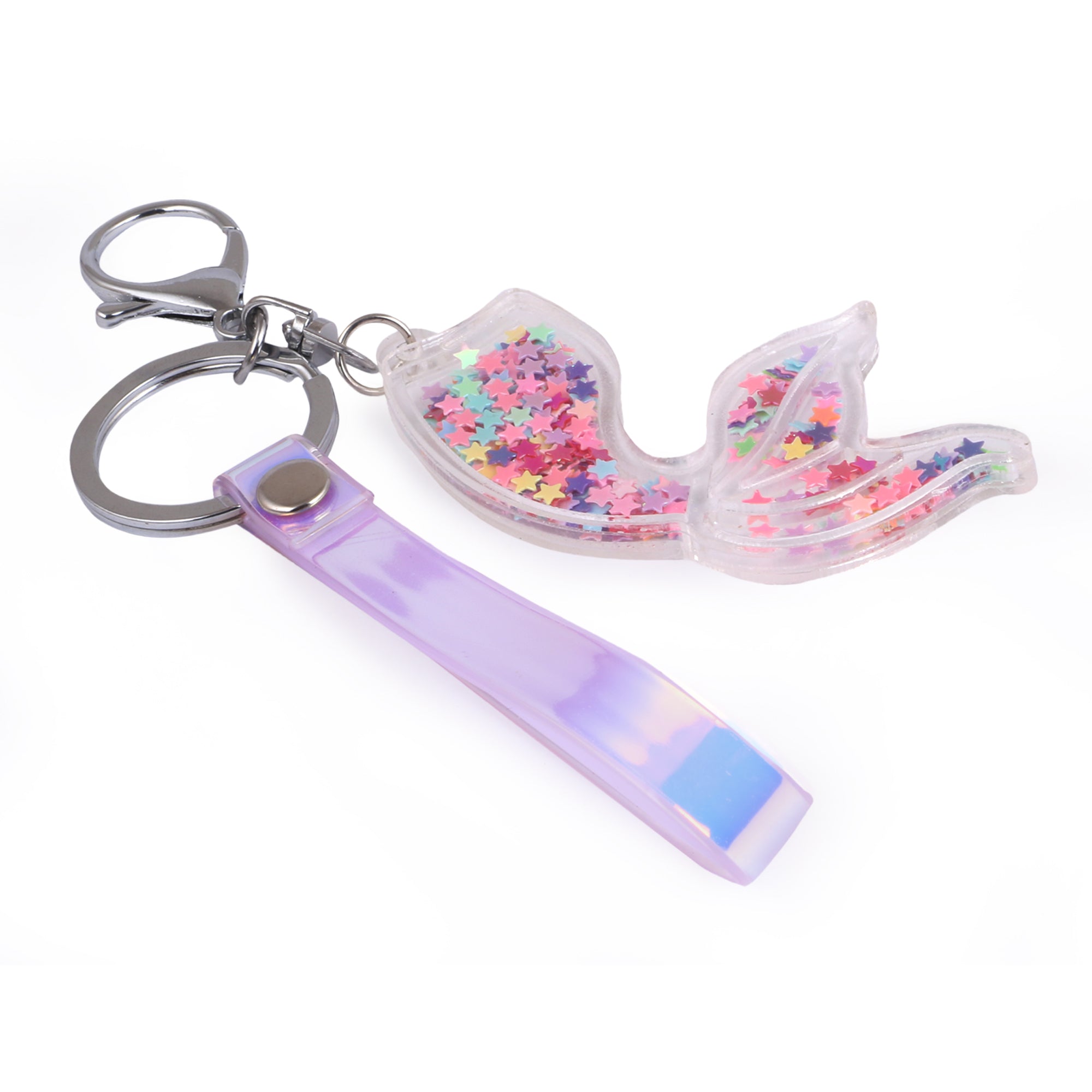 Hamster London Confetti Charm Keychain