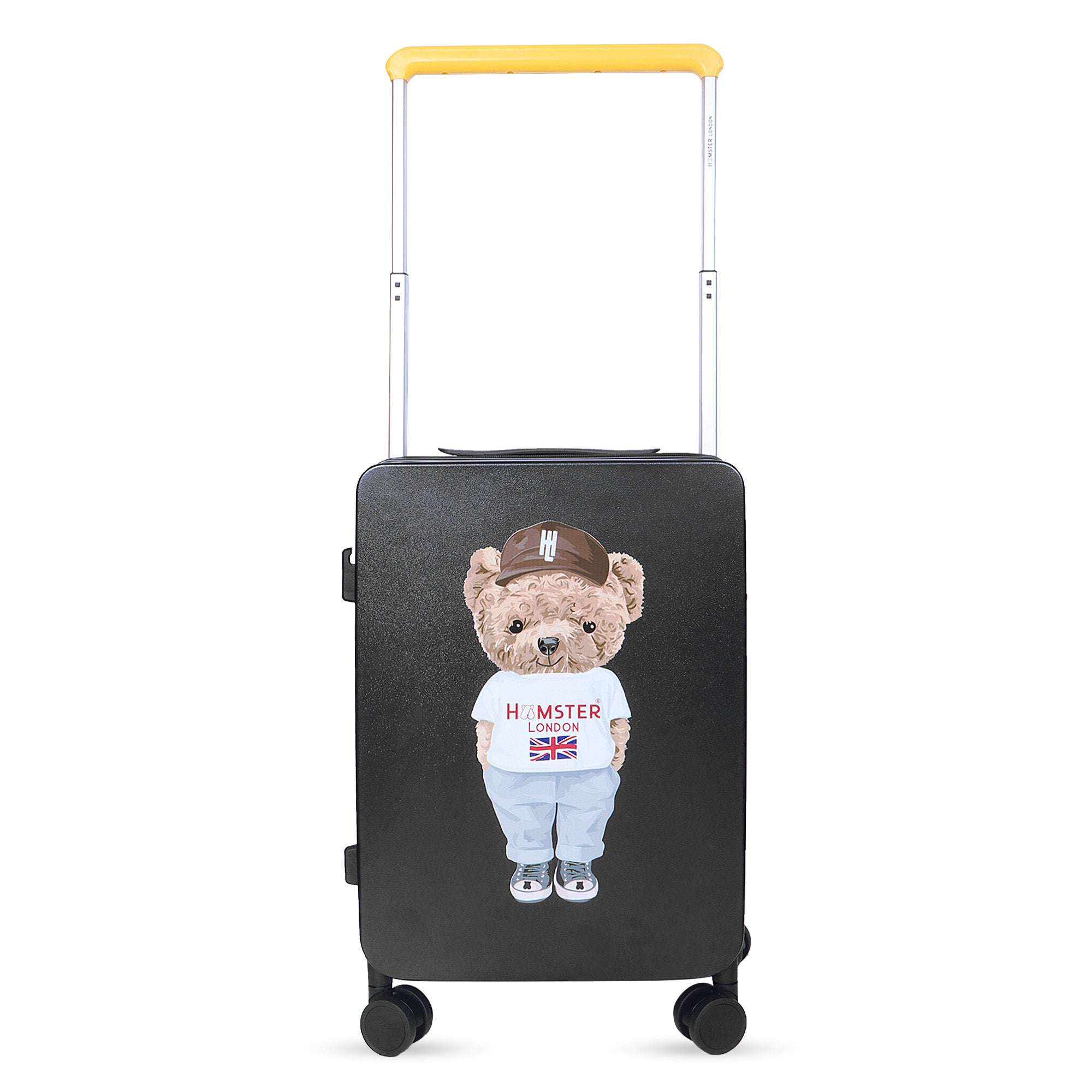 Hamster London Ted H Luggage Combo Black – 20in + 14in