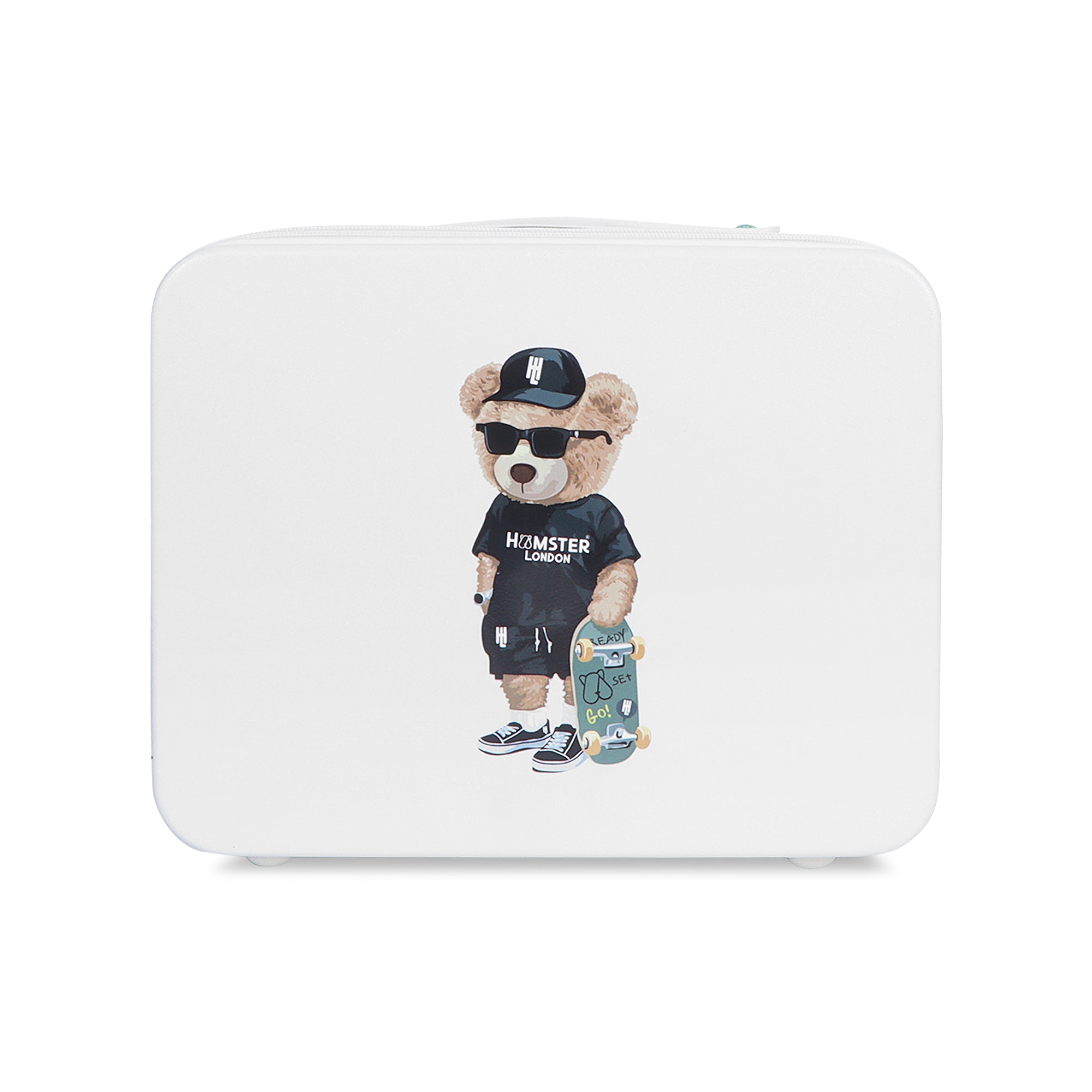 Hamster London Ted H Luggage Combo White – 20in + 14in