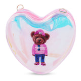 Hamster London Ted H Heart Sling Pink