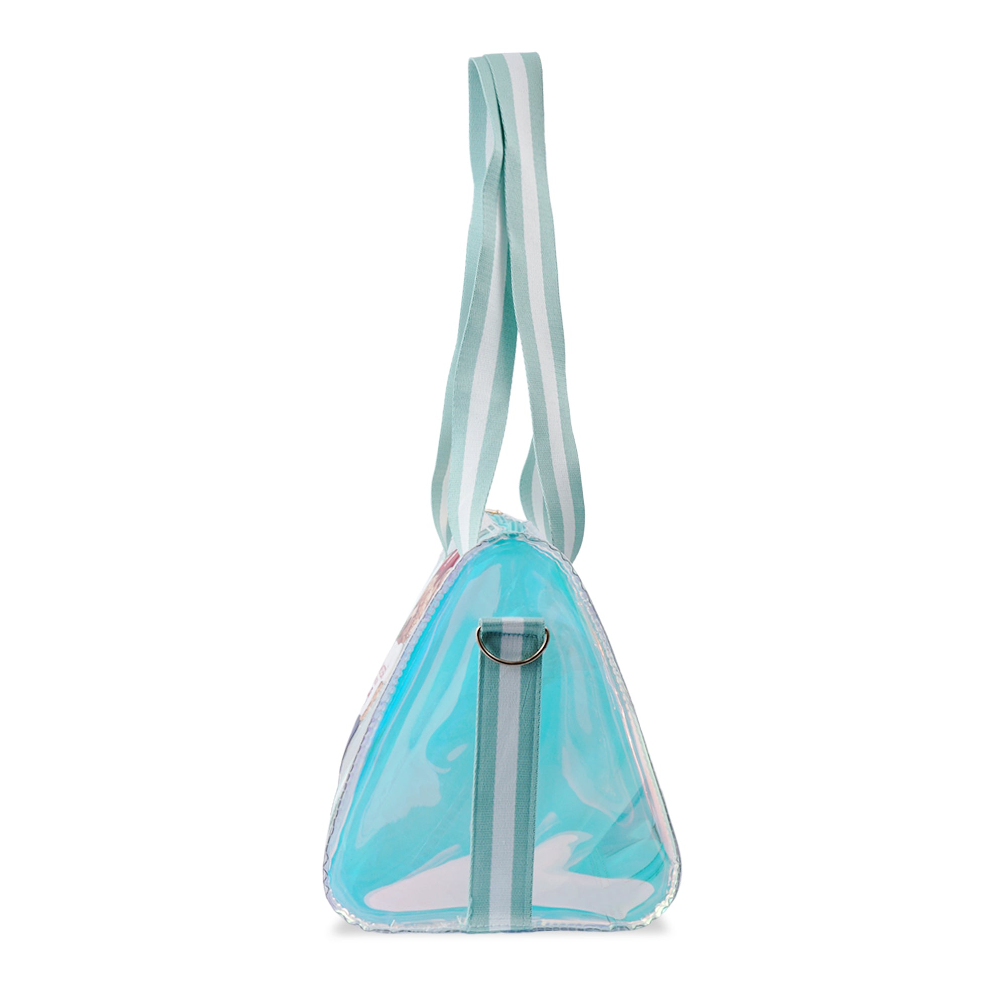 Hamster London Gift Hamper Ted H Triangle Duffle Aqua And Bottle