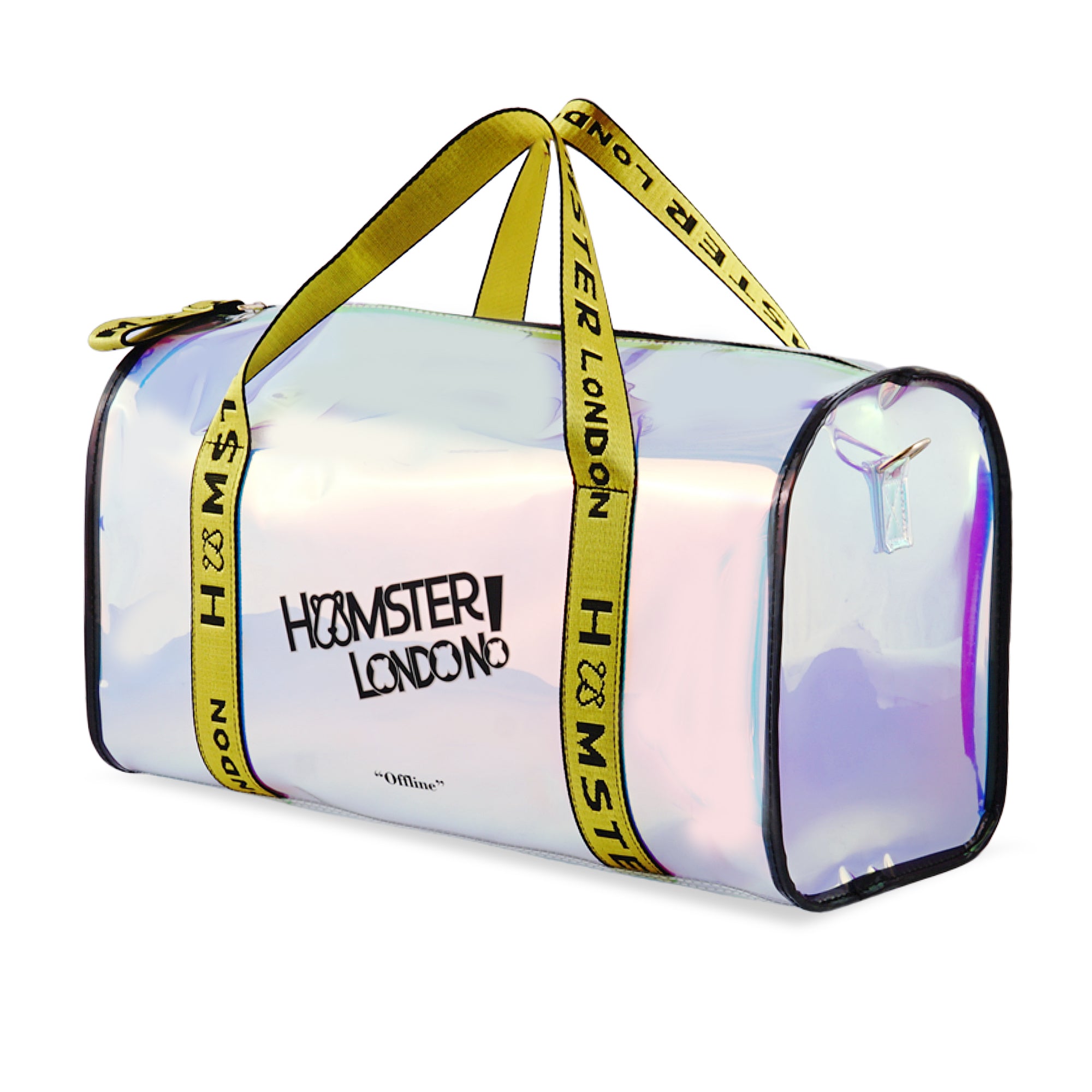 Hamster London Ultimate Silver Sneakers With Offline Duffle Bag