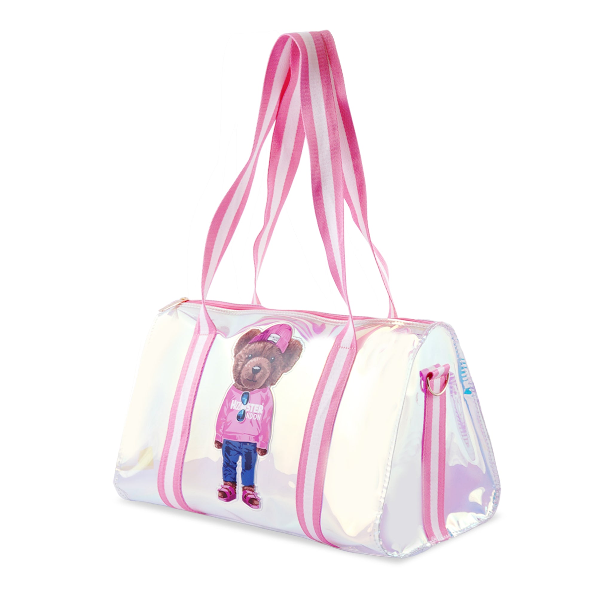 Hamster London Ted H Triangle Duffle Pink