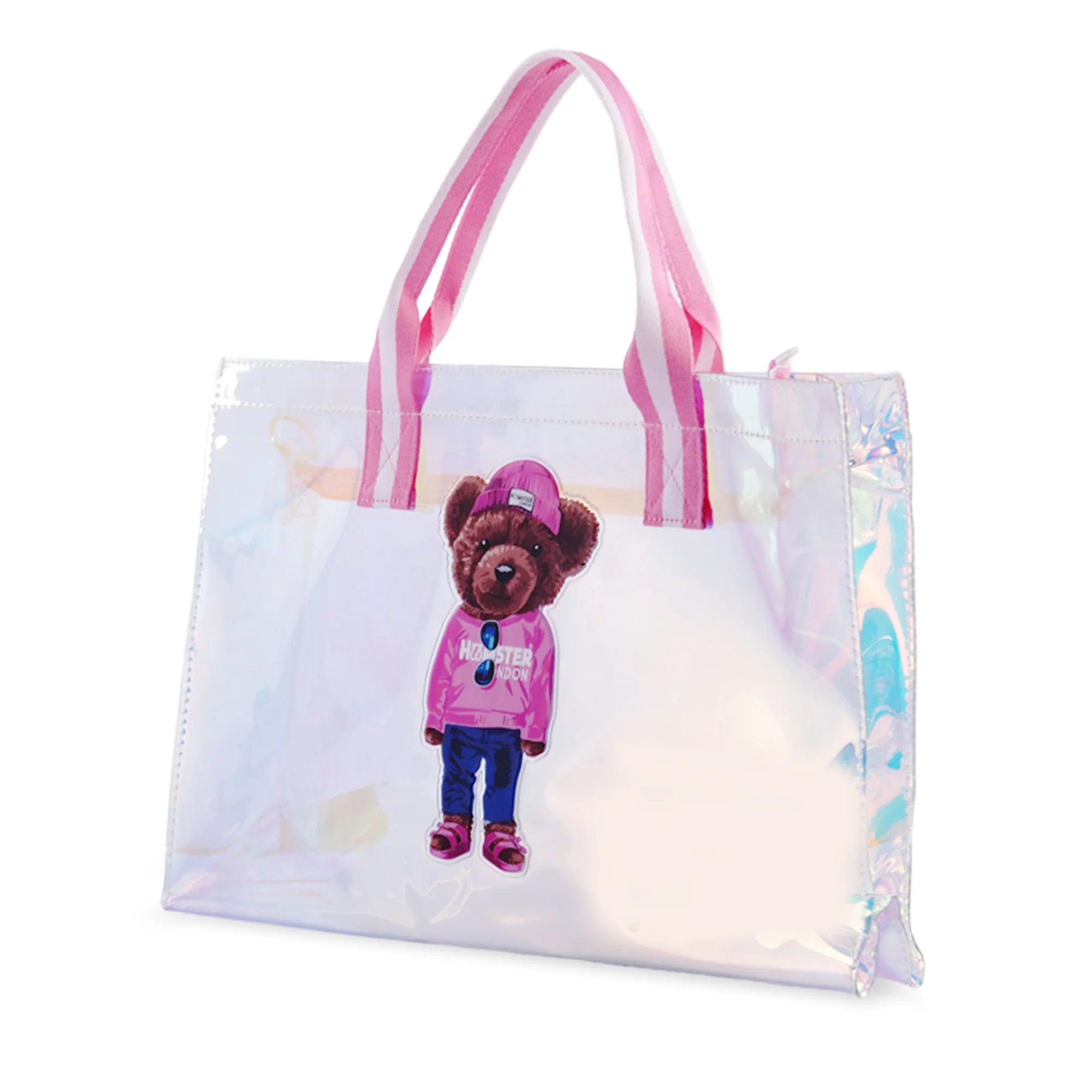 Hamster London Gift Hamper Ted H Pink Combo Tote, Sling and Pouch