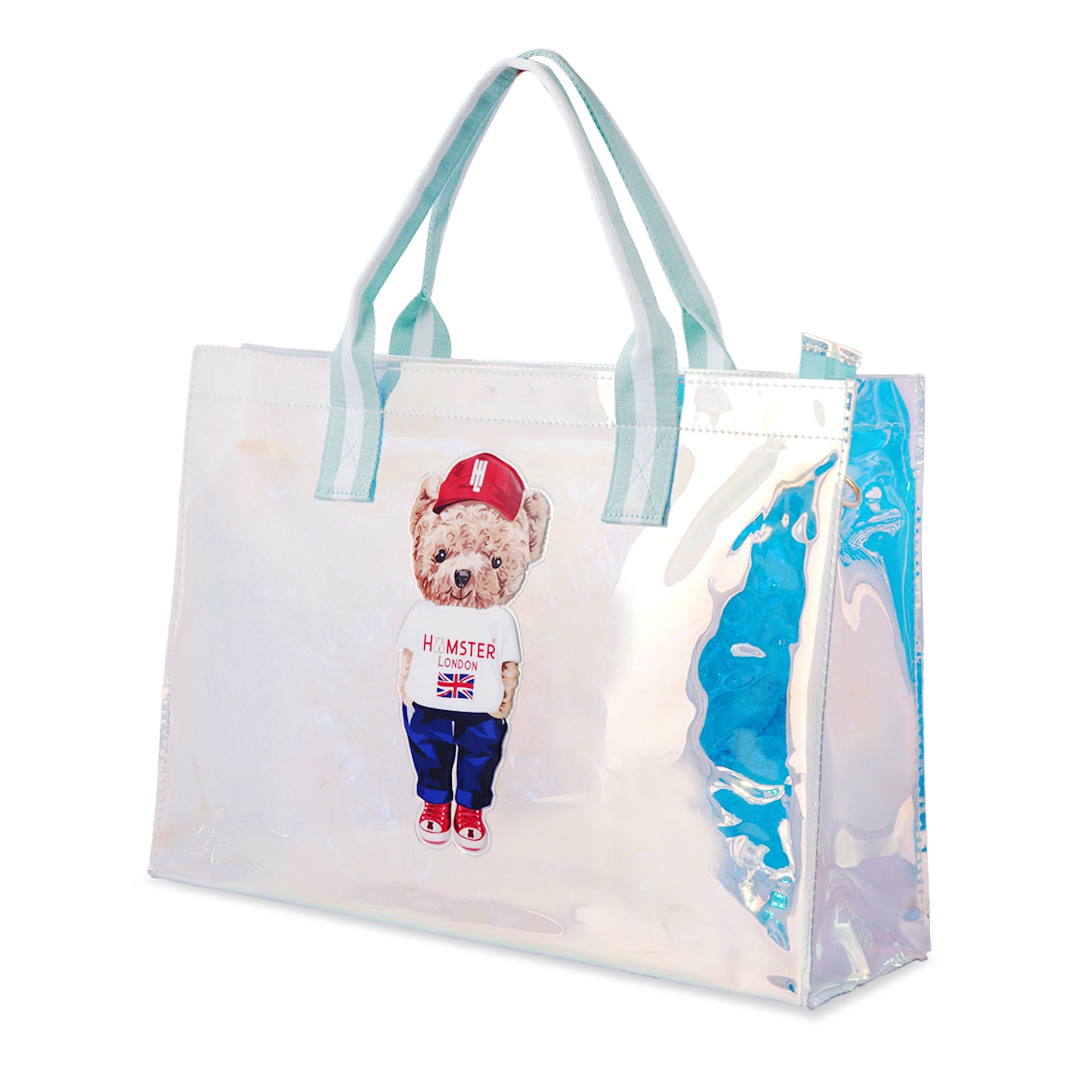 Hamster London Ted H Tote Aqua