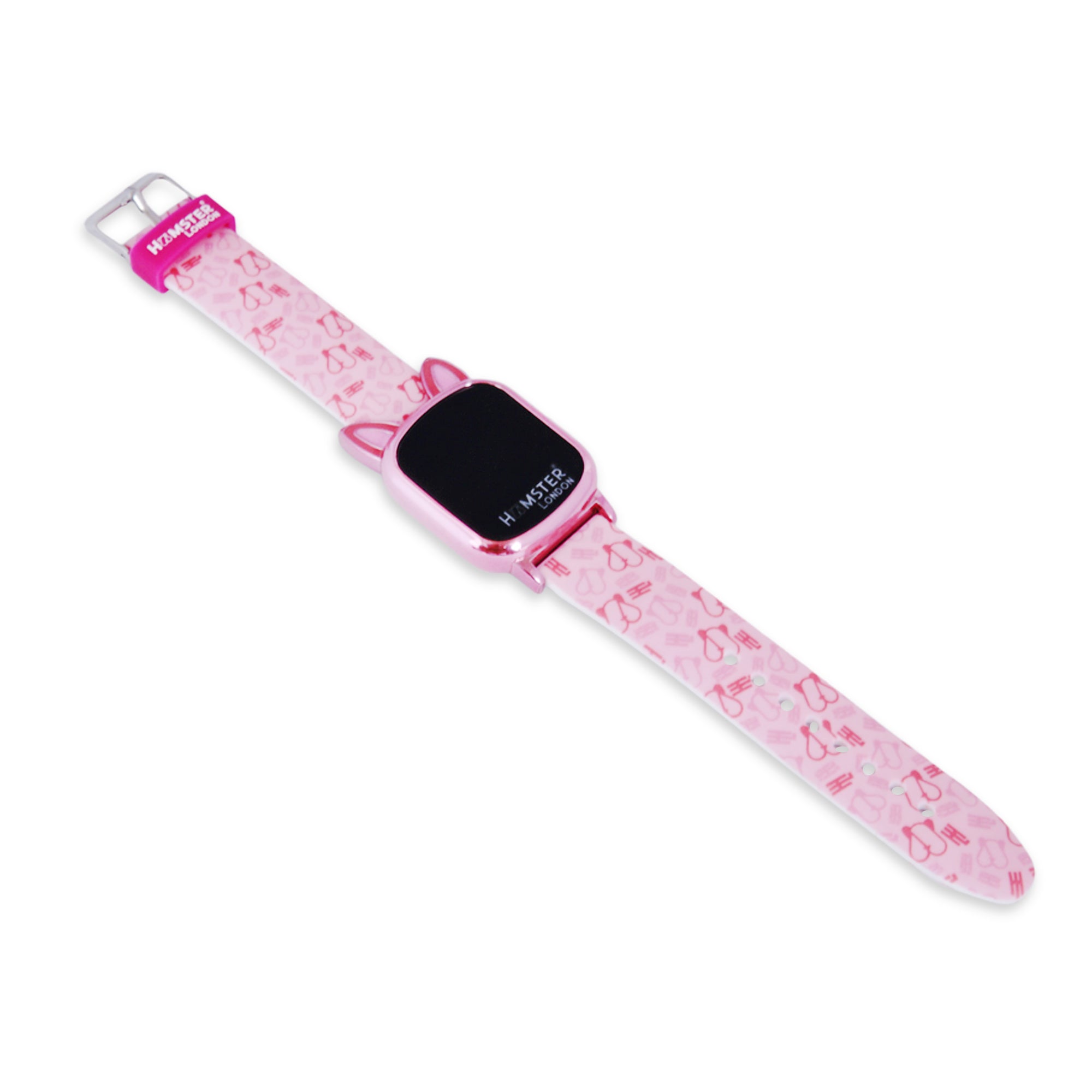 Hamster London Unicorn Metal Horn Classic Digital Watch