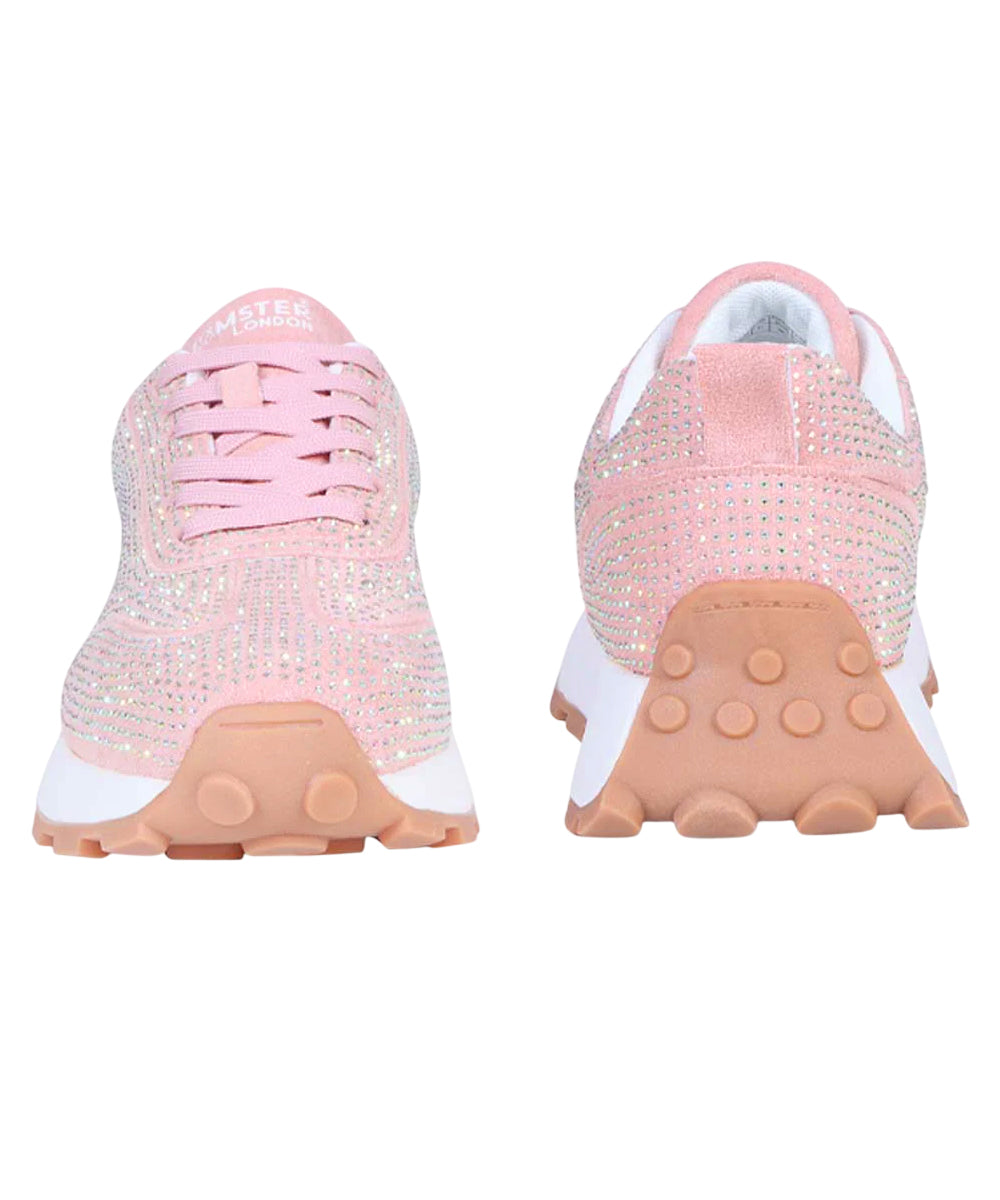 Hamster London Love Stone Pink Sneakers