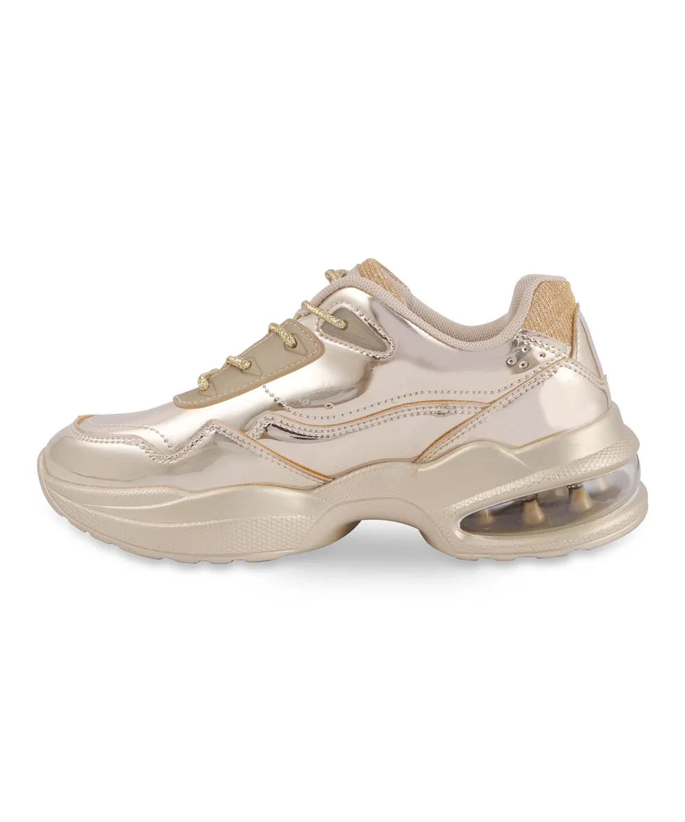 Hamster London Heli Gold Party Sneakers