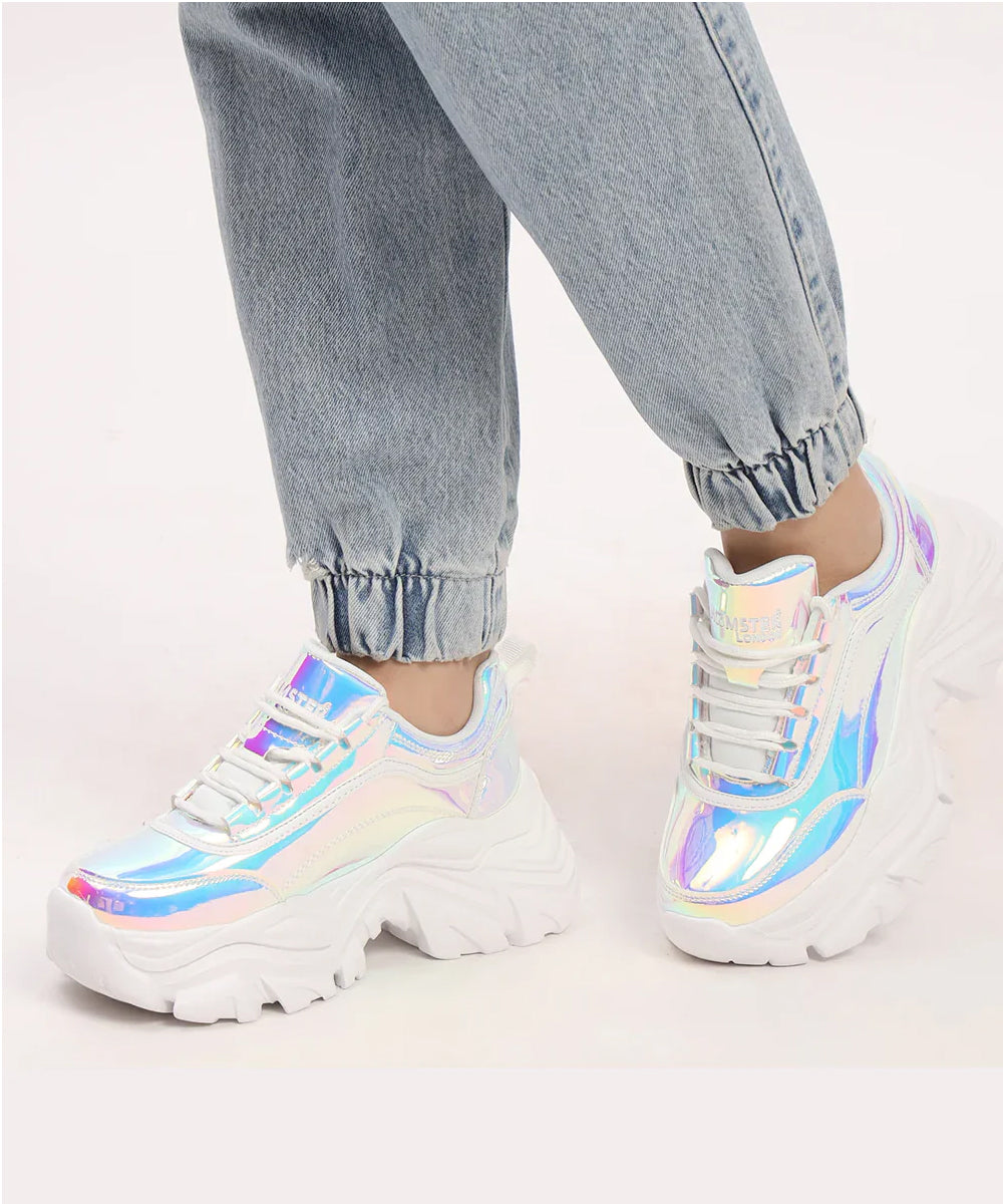 Hamster London Mousehole Holo Party Sneakers