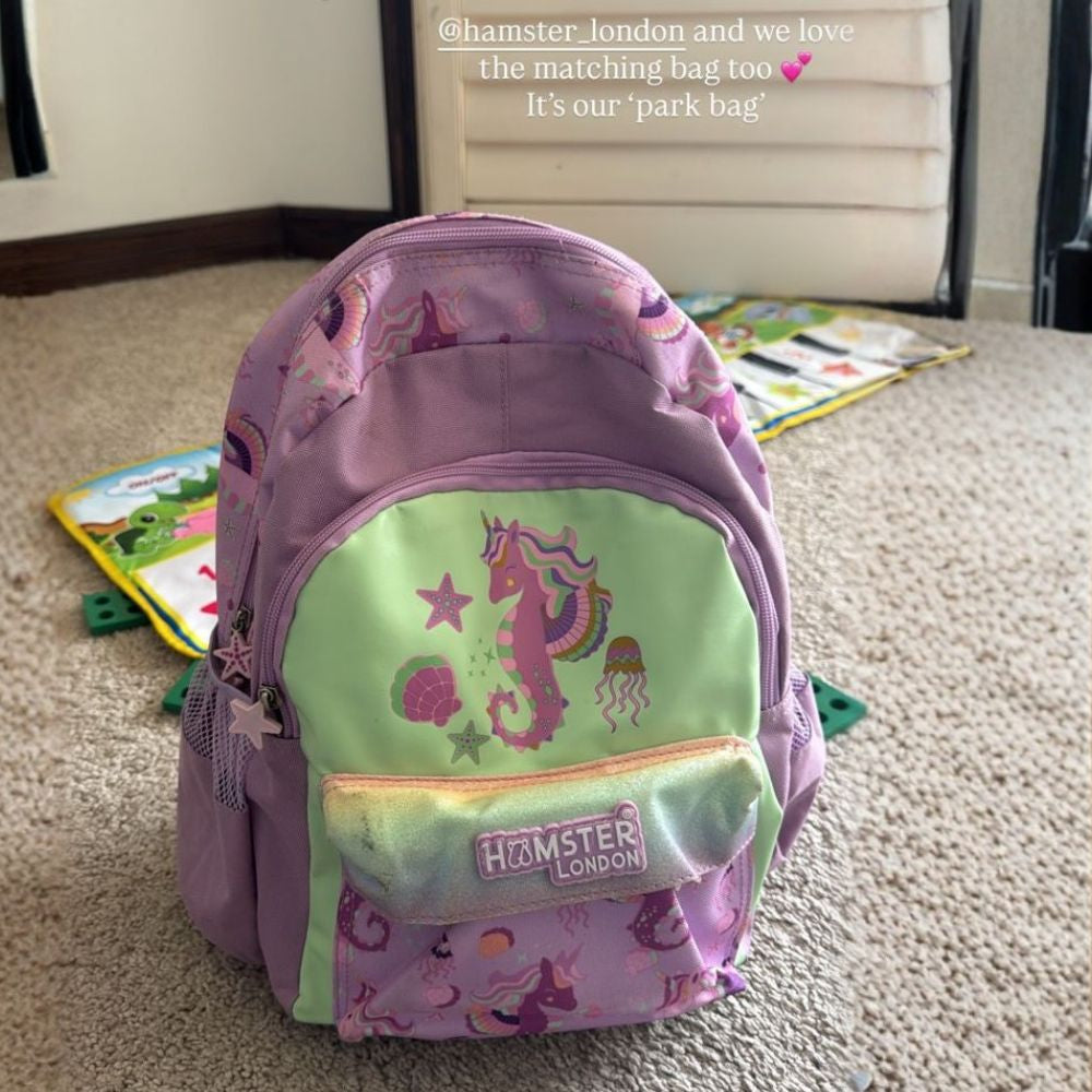 Hamster London Twinkle Horn Unicorn Backpack Small