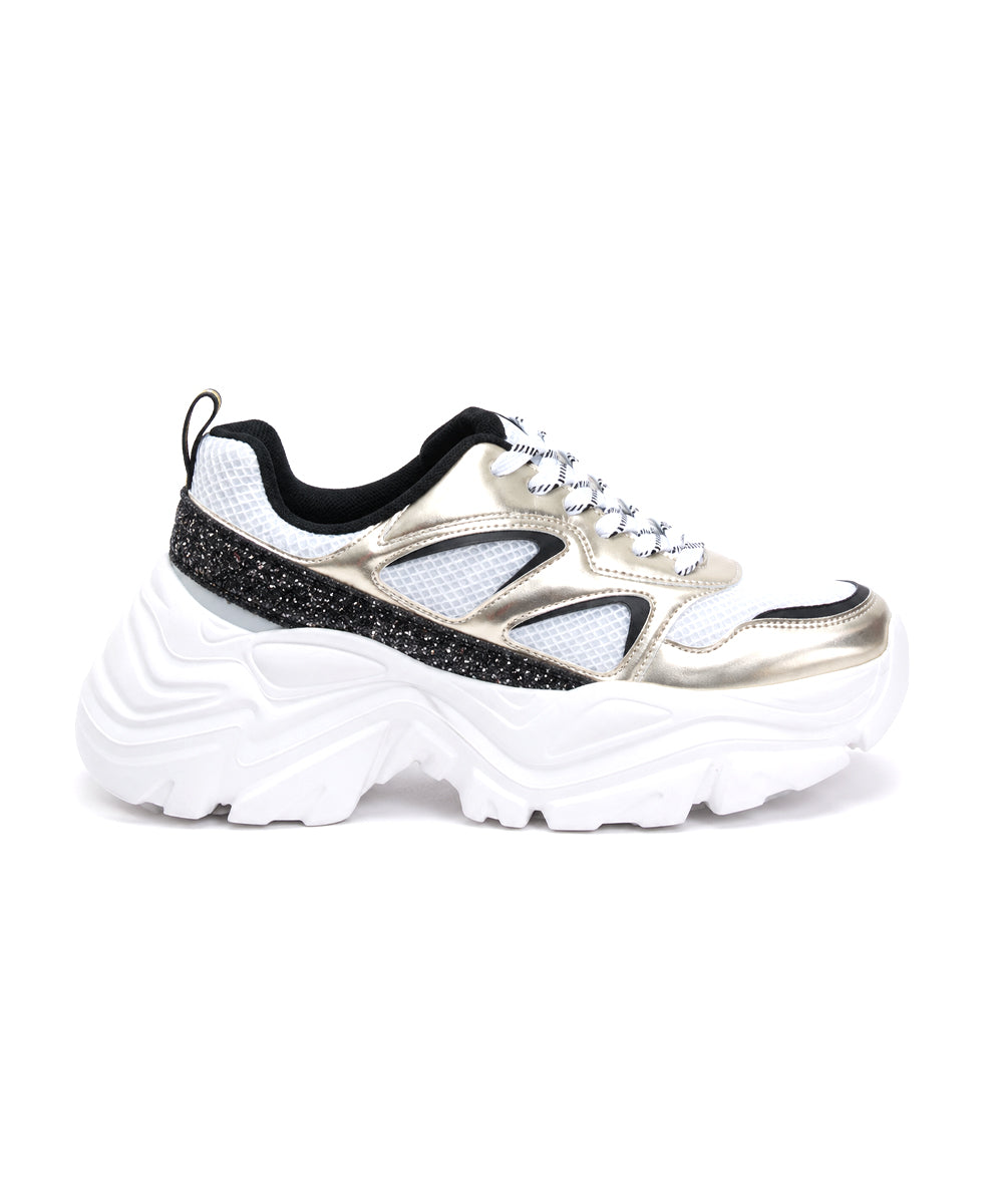 Hamster London Performer Gold Sneakers