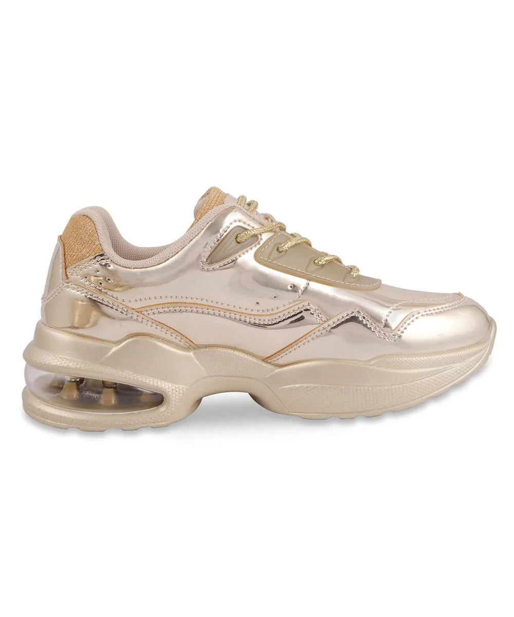Hamster London Heli Gold Party Sneakers