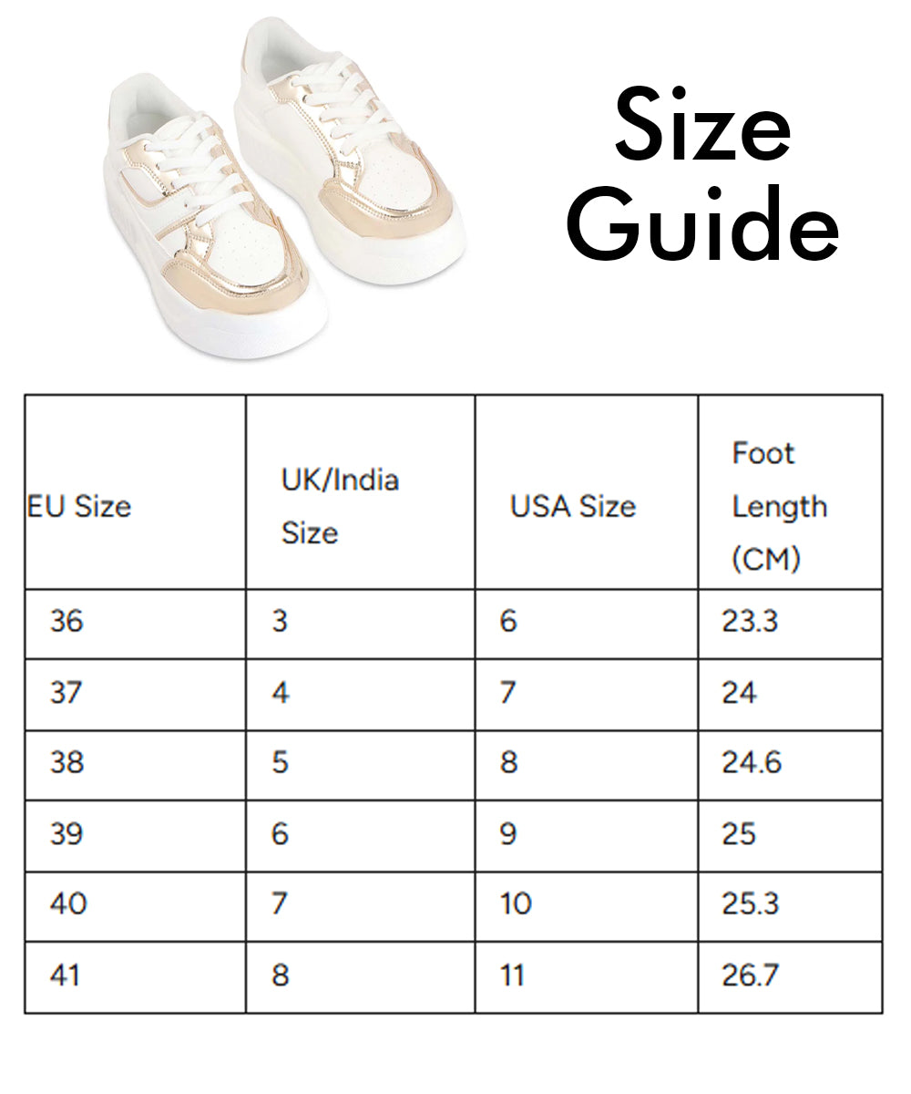 Hamster London Haven Party Gold Sneakers