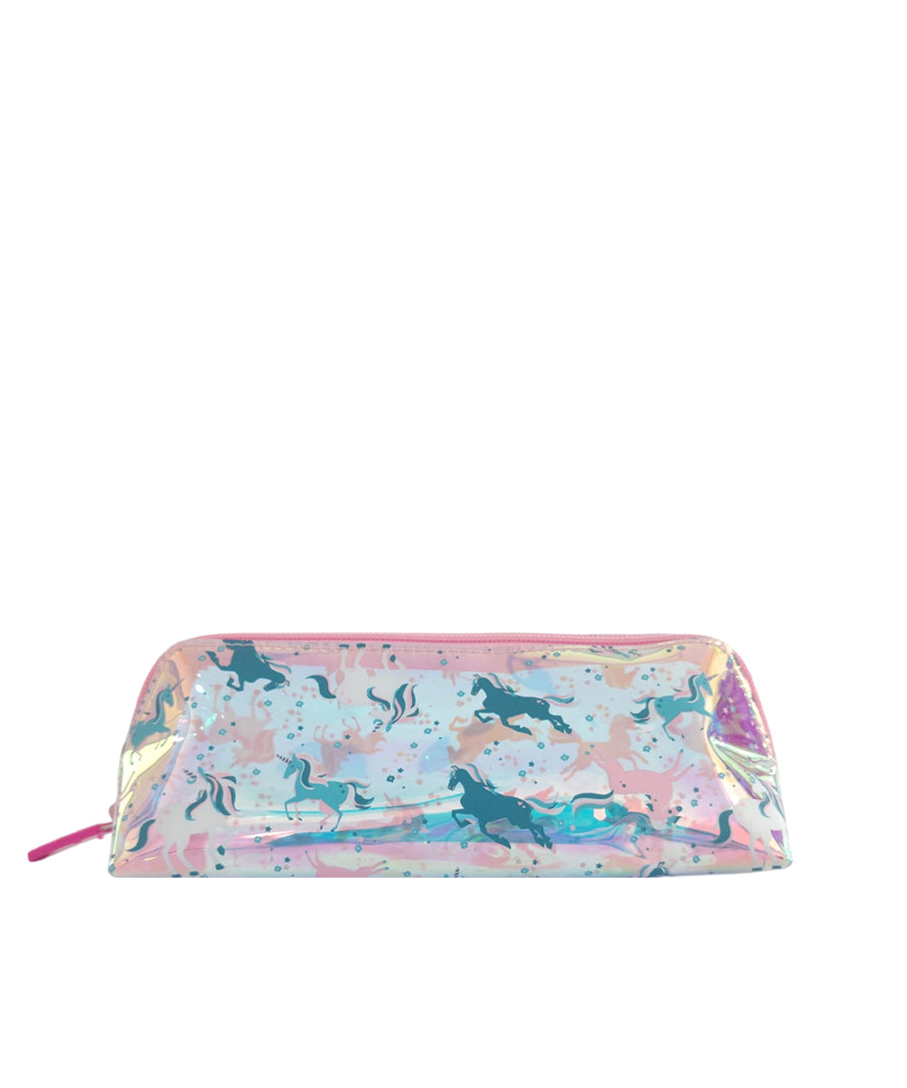 Hamster London Shiny Classic Triangle Pouch Unicorn