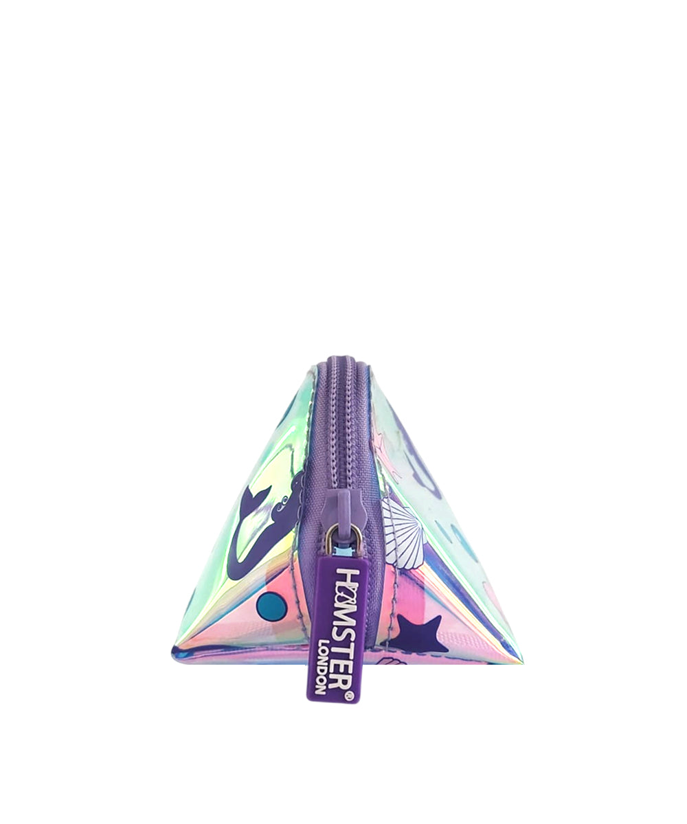 Hamster London Shiny Classic Triangle Pouch Mermaid
