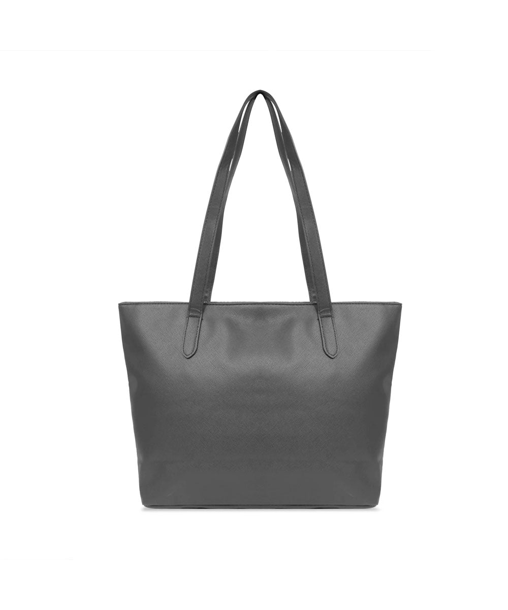 Hamster London Ted H Limited Edition Top Zip Tote Bag Black