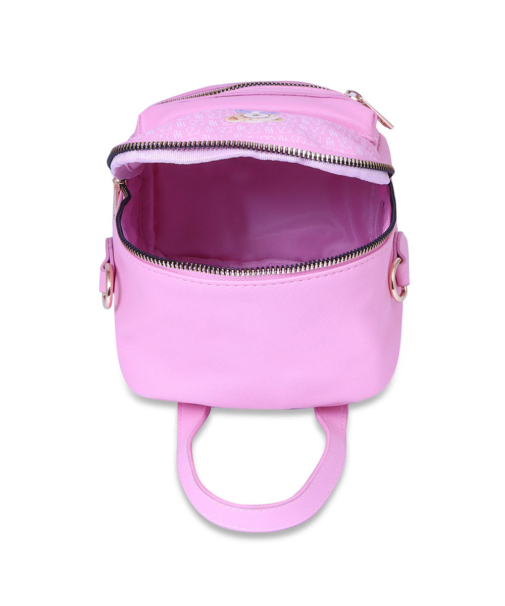 Hamster London Ted H Limited Edition Mini Satchel Bag Light Pink