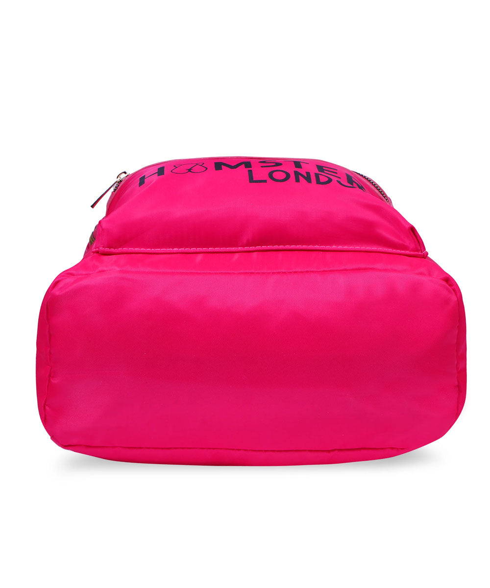 Hamster London Ted H Limited Edition Backpack Hot Pink