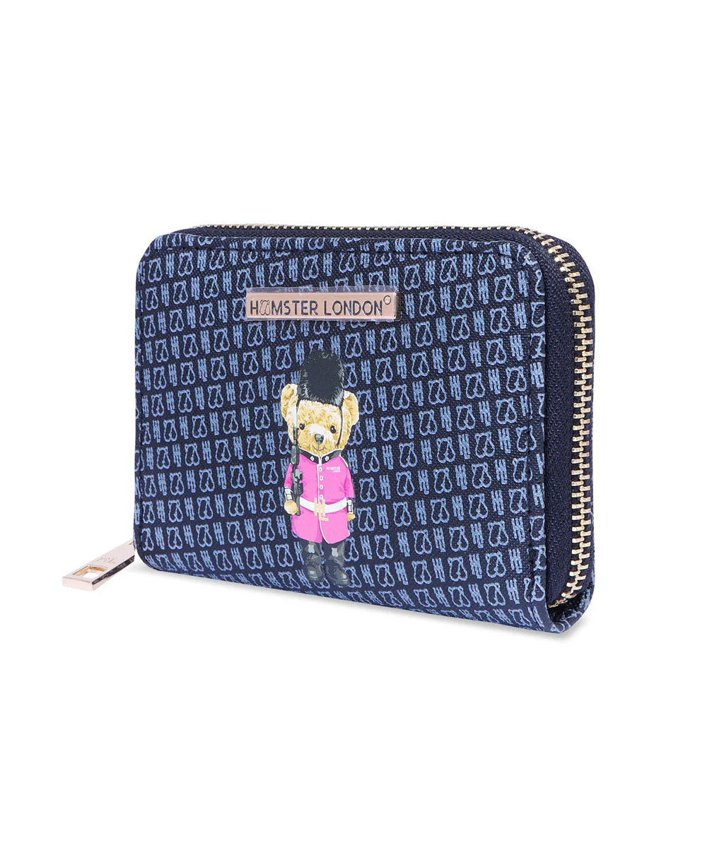 Hamster London TED H Limited Collection Small Wallet Black