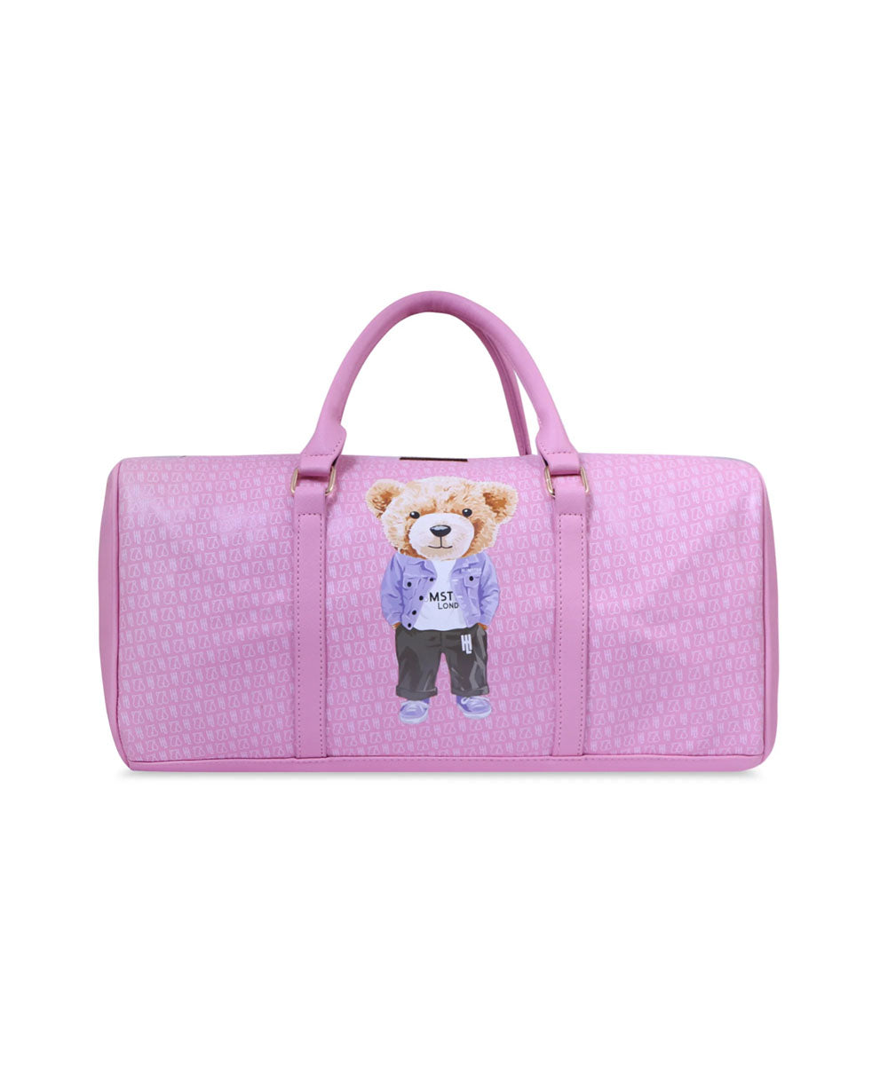 Hamster London Ted H Limited Edition PU Duffle Light Pink