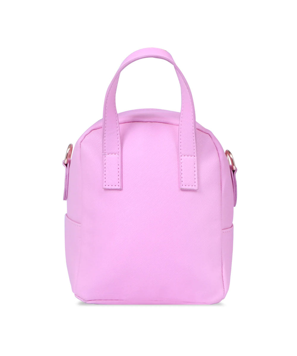 Hamster London Ted H Limited Edition Mini Satchel Bag Light Pink