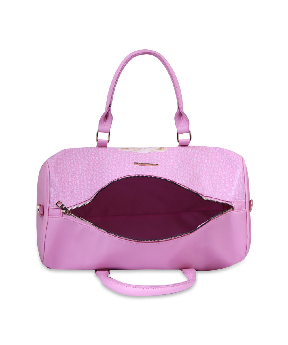 Hamster London Ted H Limited Edition PU Duffle Light Pink