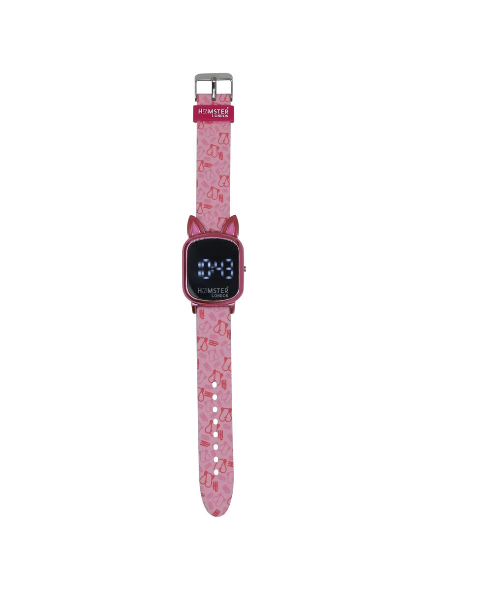 Hamster London Unicorn Metal Horn Classic Digital Watch