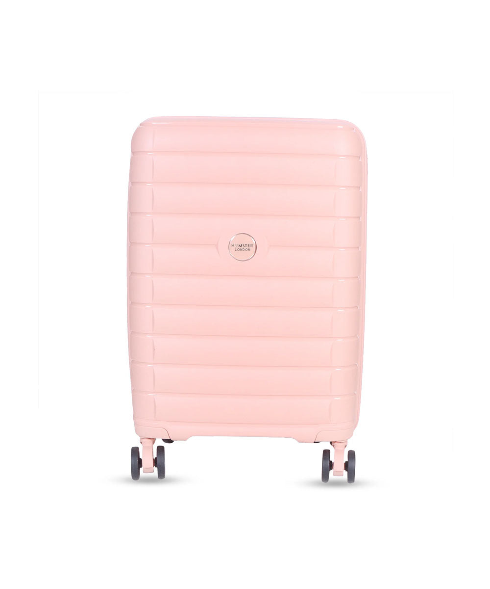 Hamster London Zero Weight Luggage Pink 20in