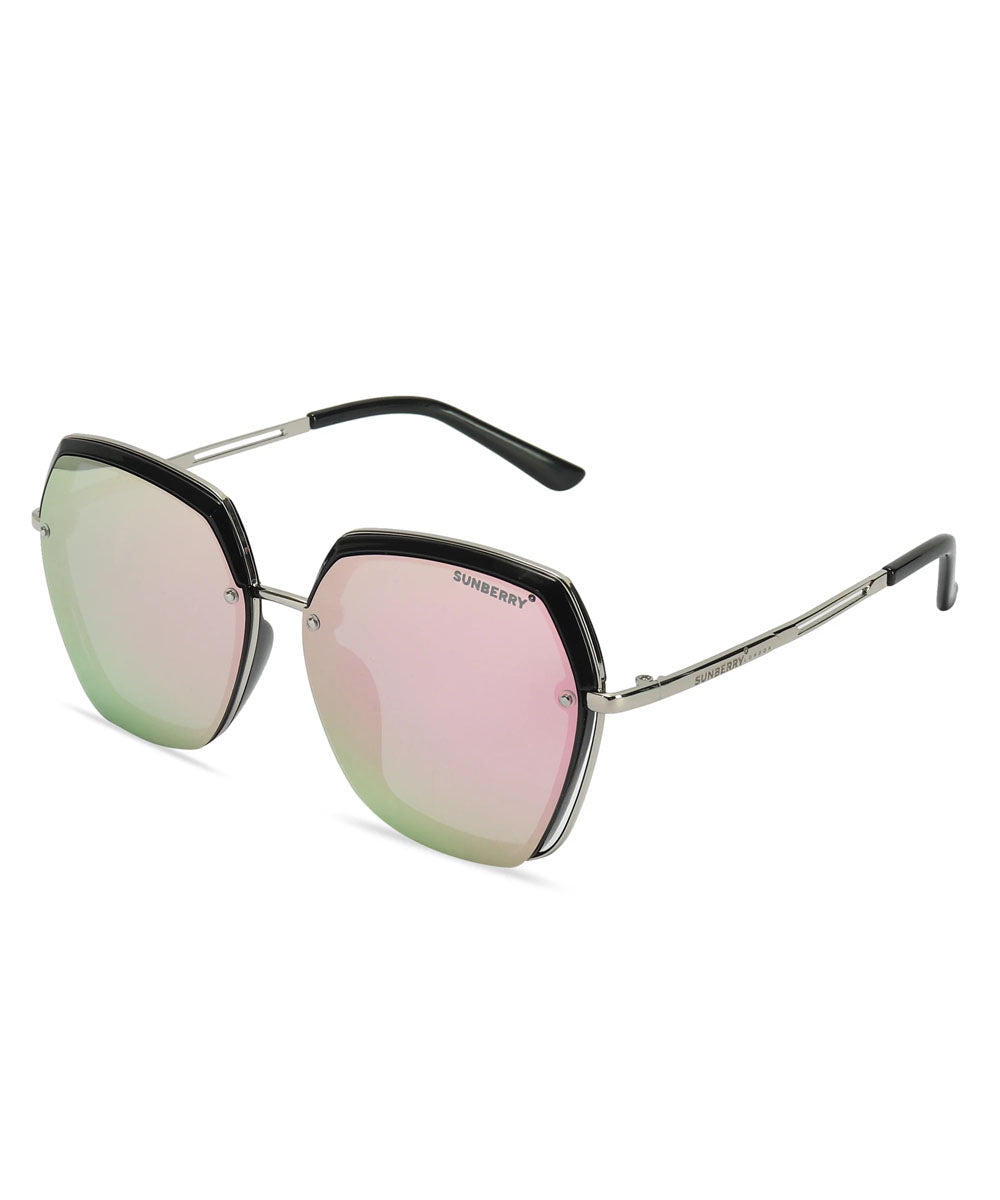 Hamster London Sunberry Doppelganger Glasses Pink With Free Case