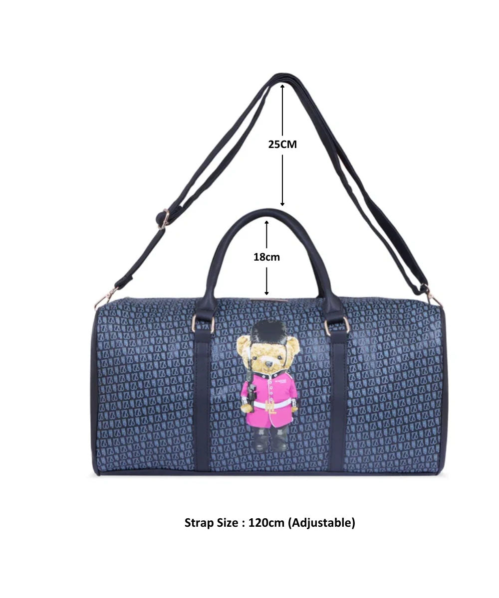 Hamster London Ted H Limited Edition PU Duffle Black