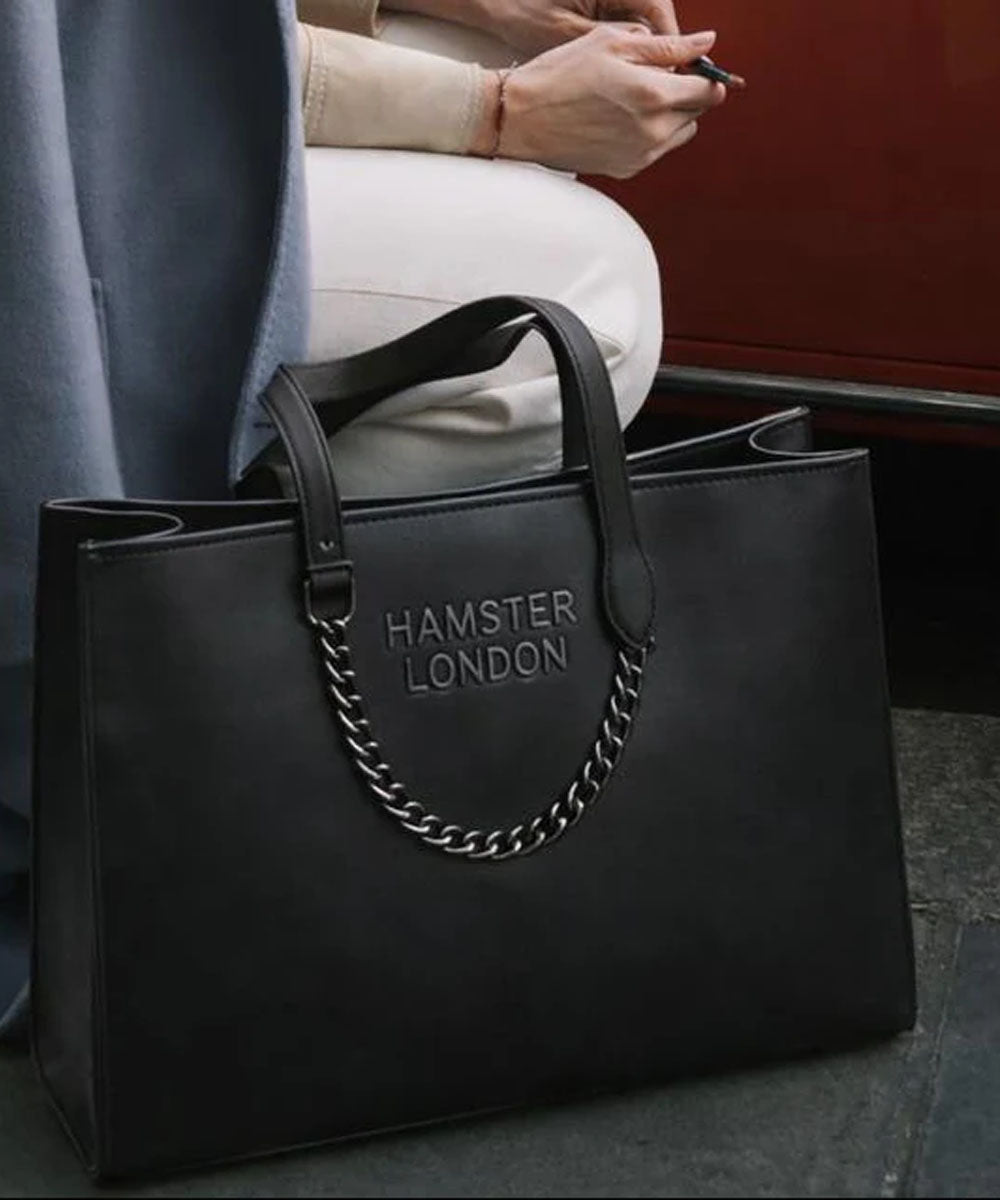 Hamster London Moshi Moshi Margaret Bag Black