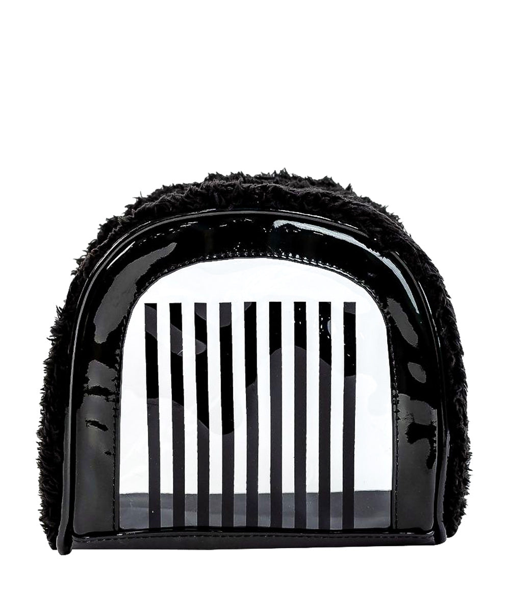 Hamster London Fur Baby Pouch Gift Hamper – Black | Includes Sipper, Keychain, Luggage Tag, Hair Clip | Premium Gift Box