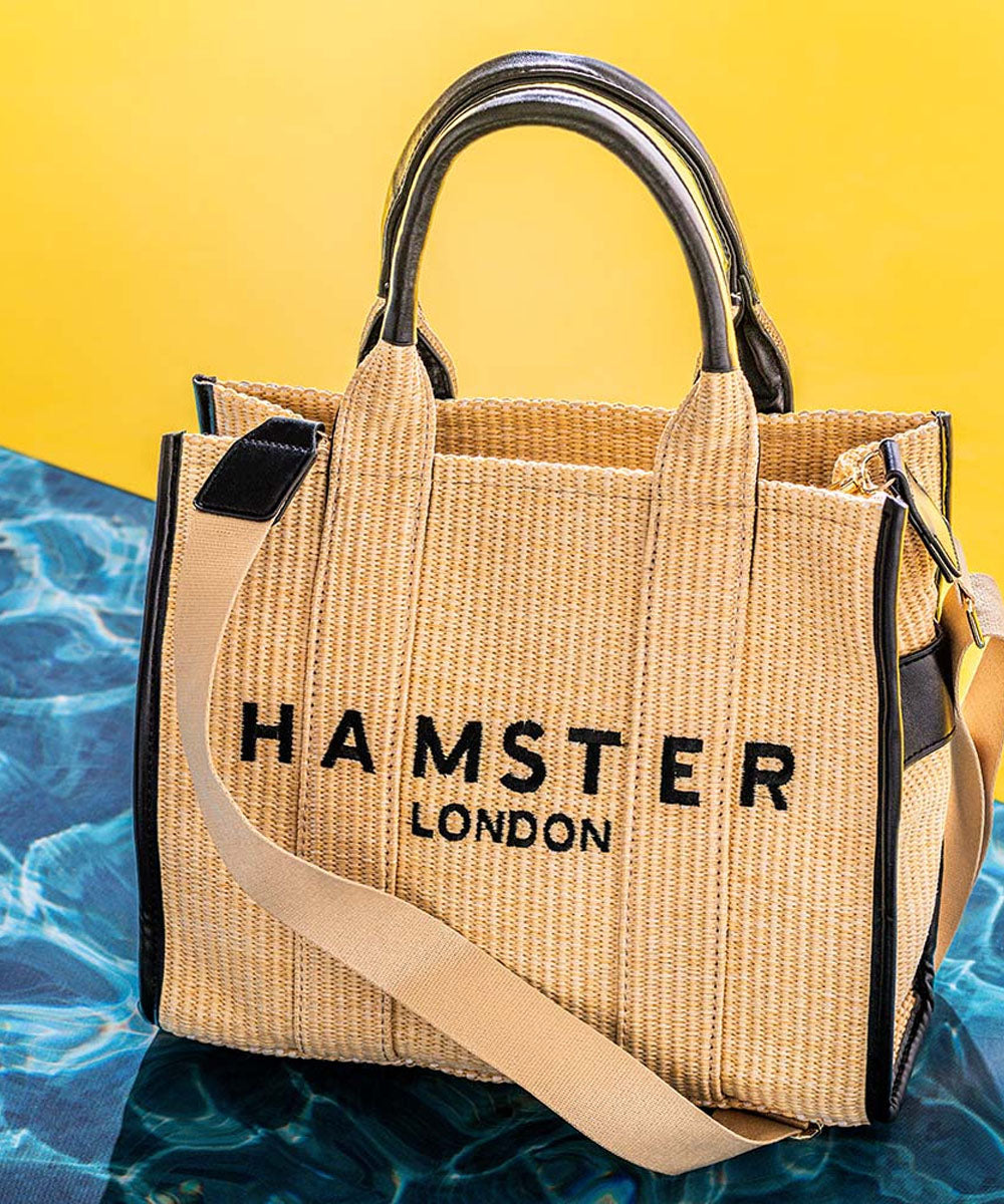 Hamster London Beverley Coastline Tote Bag Black