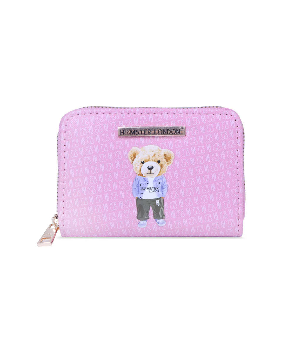 Hamster London TED H Limited Collection Small Wallet Light Pink
