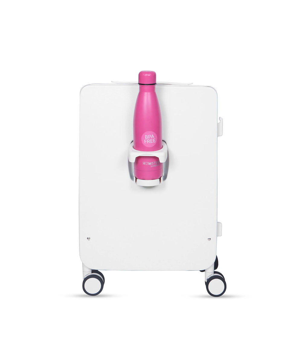 Hamster London Ted H Luggage Combo White – 20in + 14in
