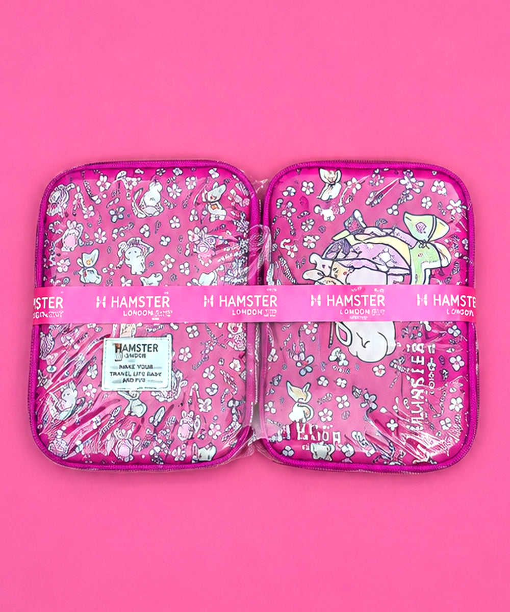 Hamster London Stationery Hardcase Combo  All-in-One Creative Kit Unicorn Pink
